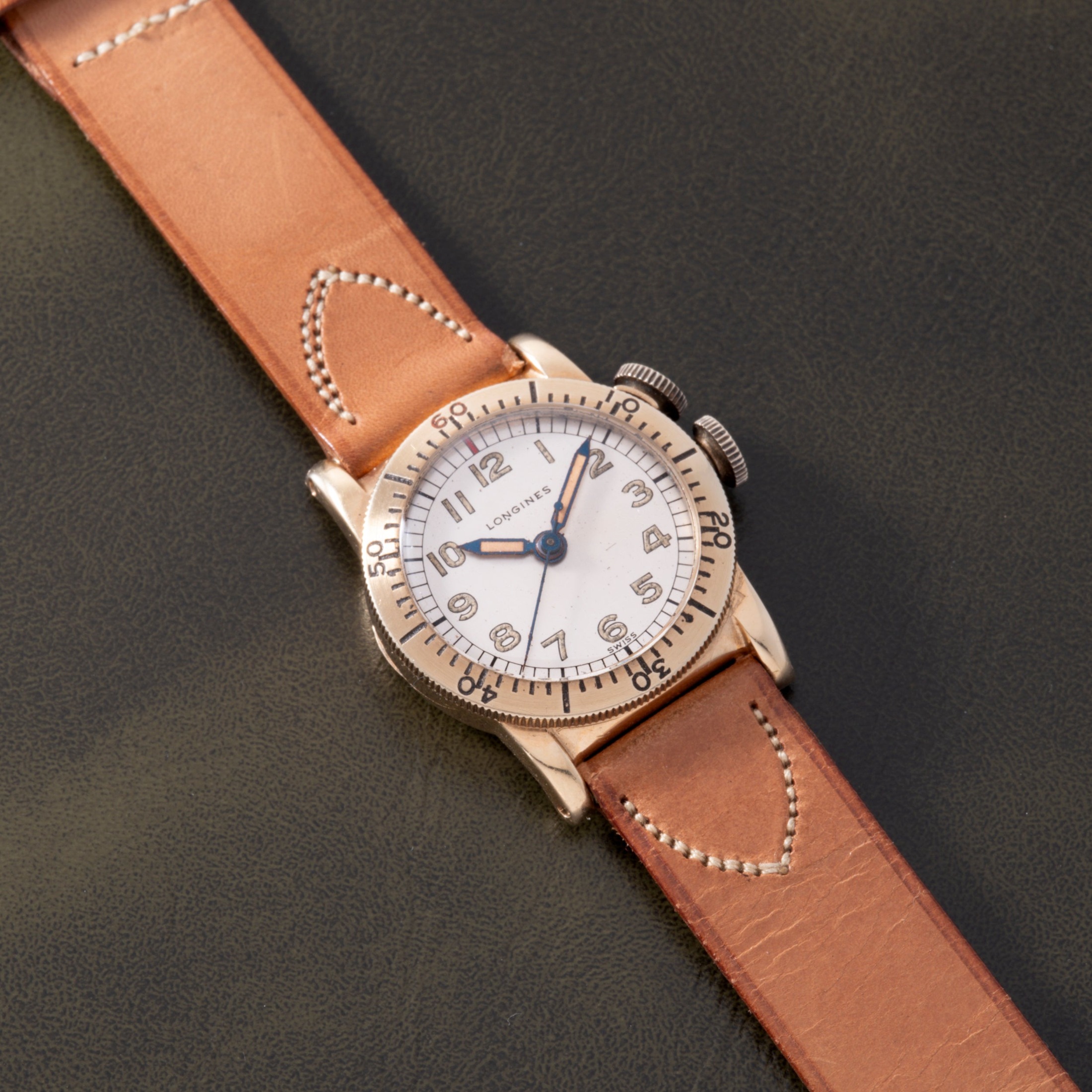 تصویر منبع؛ Longines Weems Second-Setting Watch