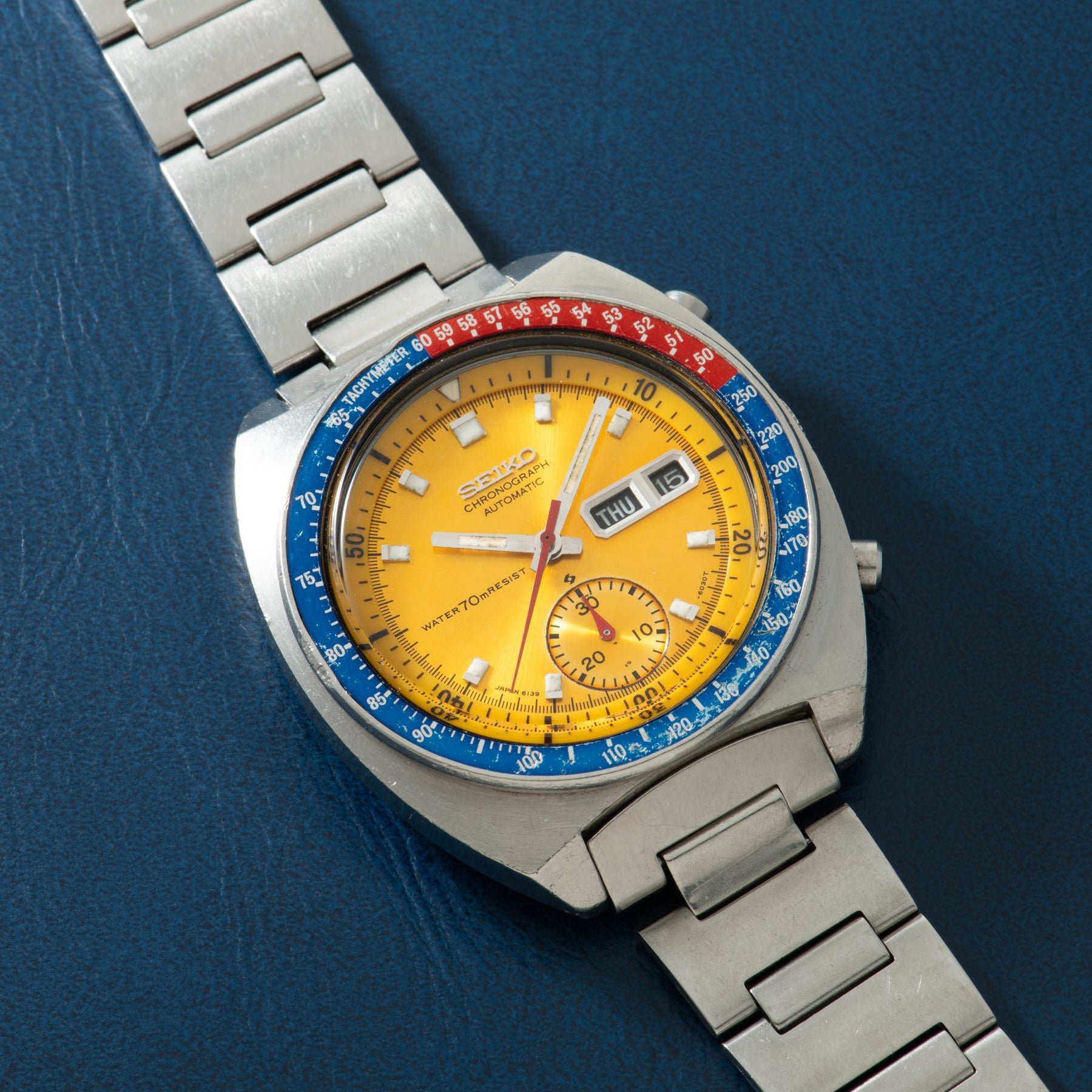 تصویر منبع؛ ساعت مچی کرنوگراف Seiko «Pogue»، رفرنس 6139