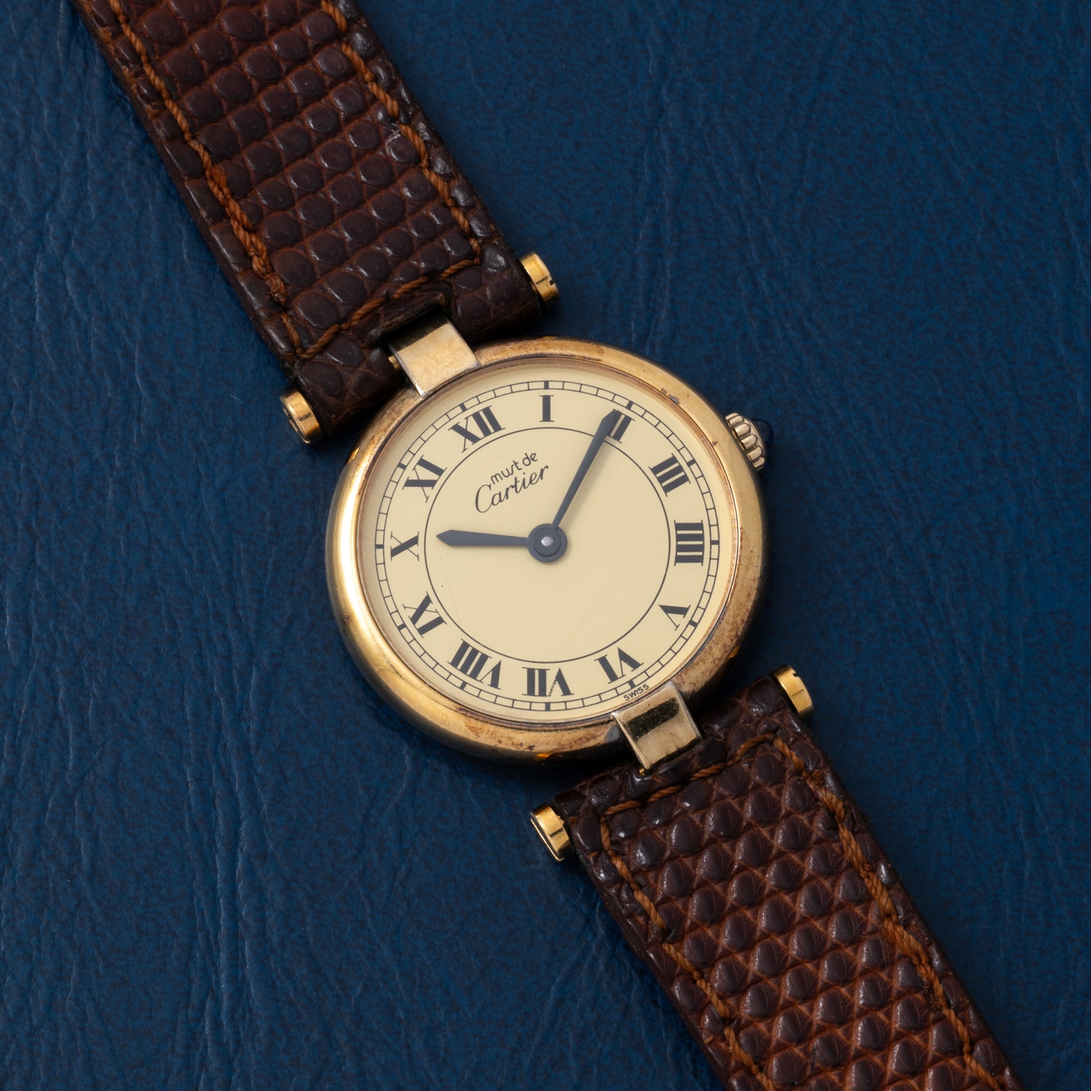 تصویر منبع؛ Cartier 'Must de Cartier' Vendôme Vermeil