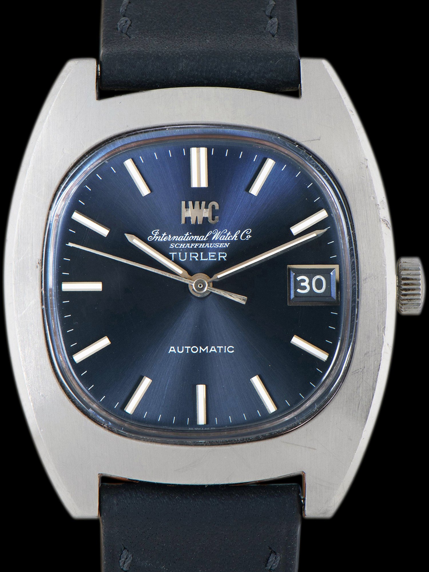 تصویر منبع؛ ساعت مچی IWC Automatic مدل Ref. 1872 با کالیبر 8541B و امضای مشترک Türler