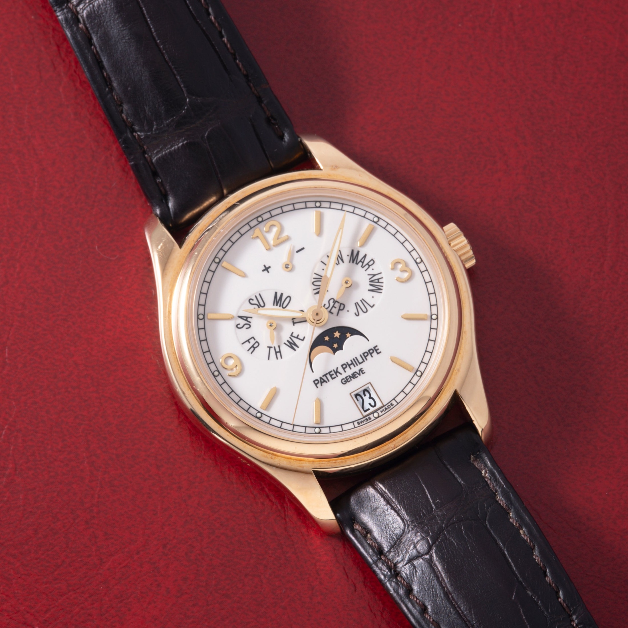تصویر منبع؛ ساعت Patek Philippe Annual Calendar Moonphase Ref. 5146J