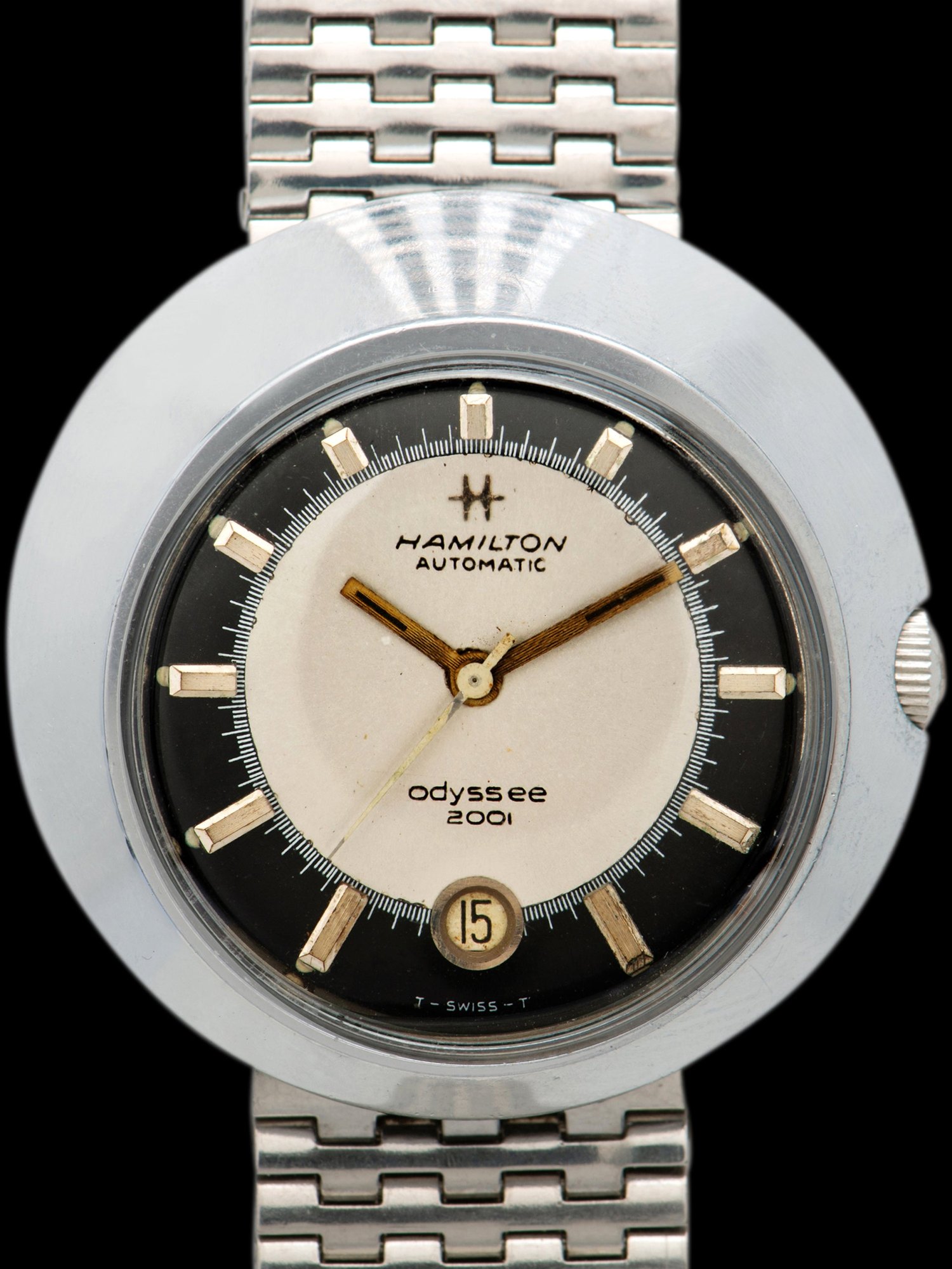 تصویر منبع؛ ساعت مچی Hamilton مدل Fontainebleau Odyssee 2001 رفرنس 64061-3