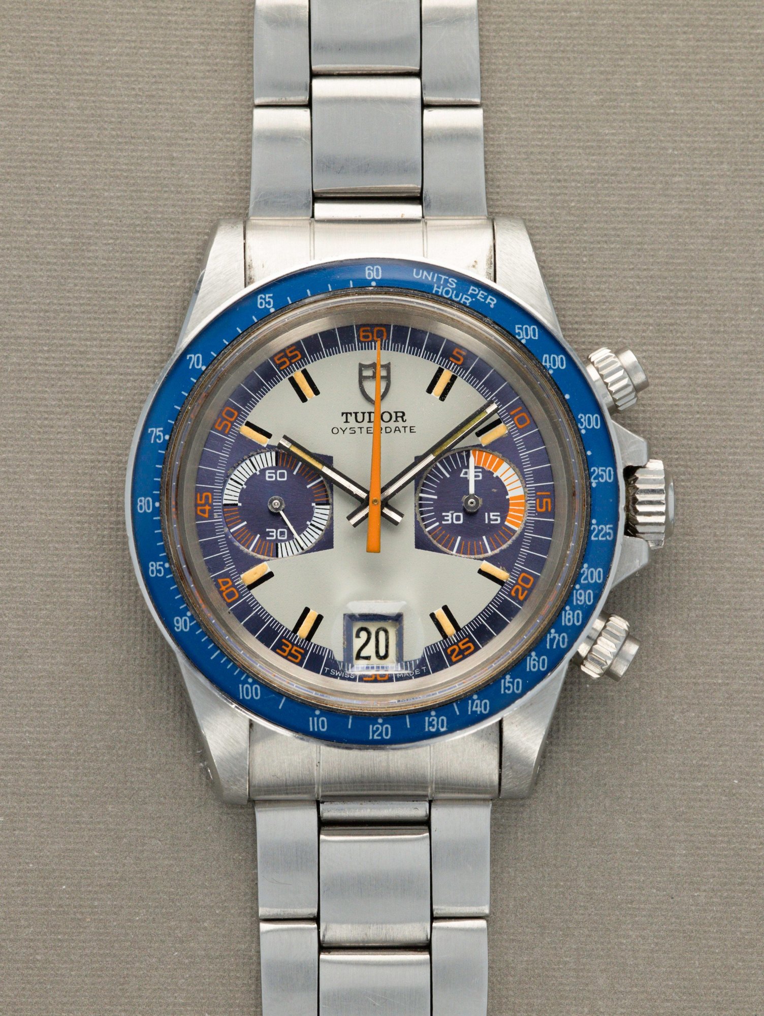 تصویر منبع؛ ساعت مچی کرنوگراف Tudor Montecarlo رفرنس 7149/0