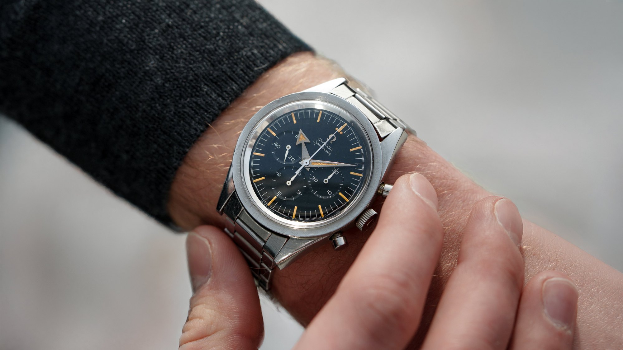 تصویر منبع؛ ساعت مچی کرنوگراف Omega Speedmaster رفرنس 2915-2