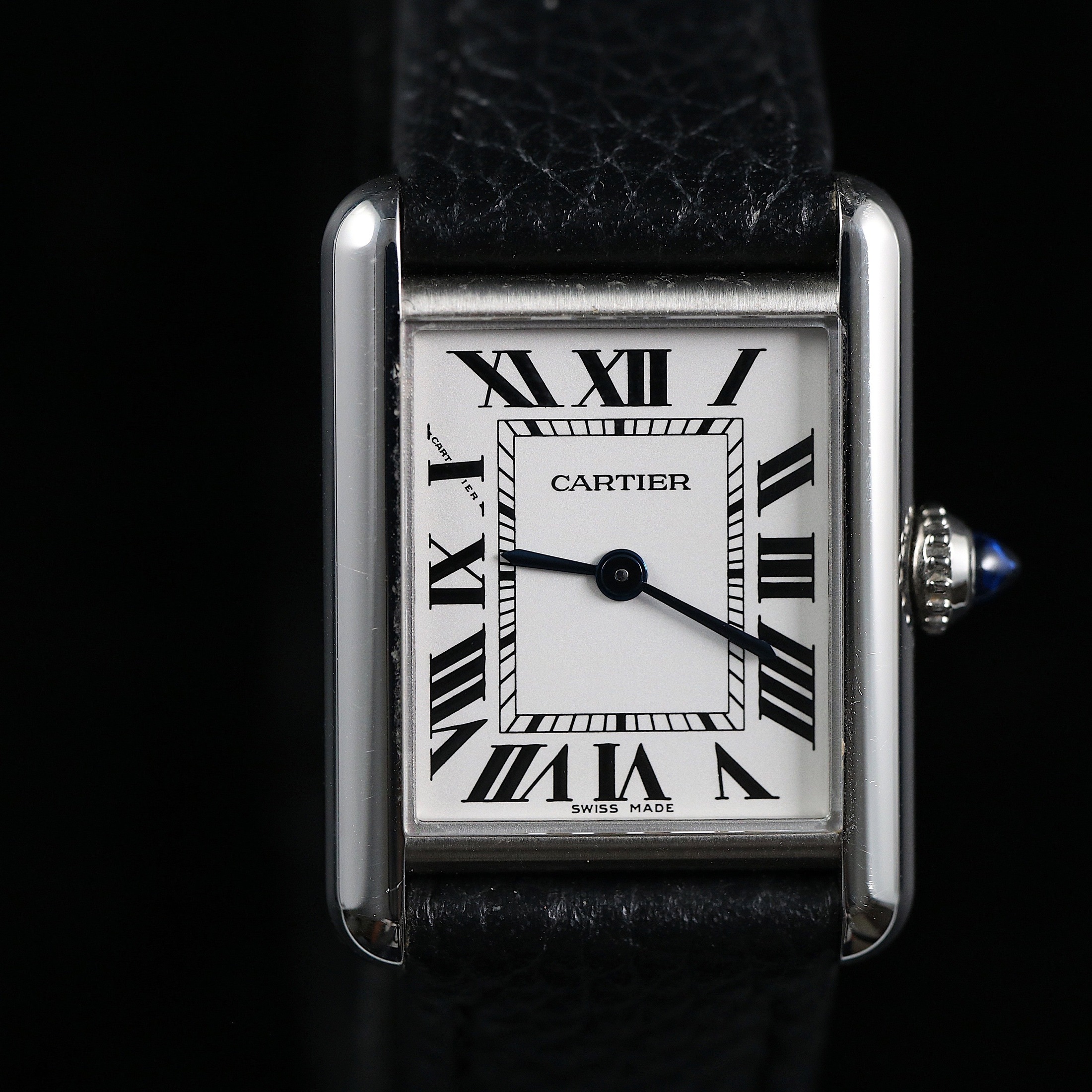 تصویر منبع؛ ساعت مچی Cartier Tank رفرنس WSTA0110