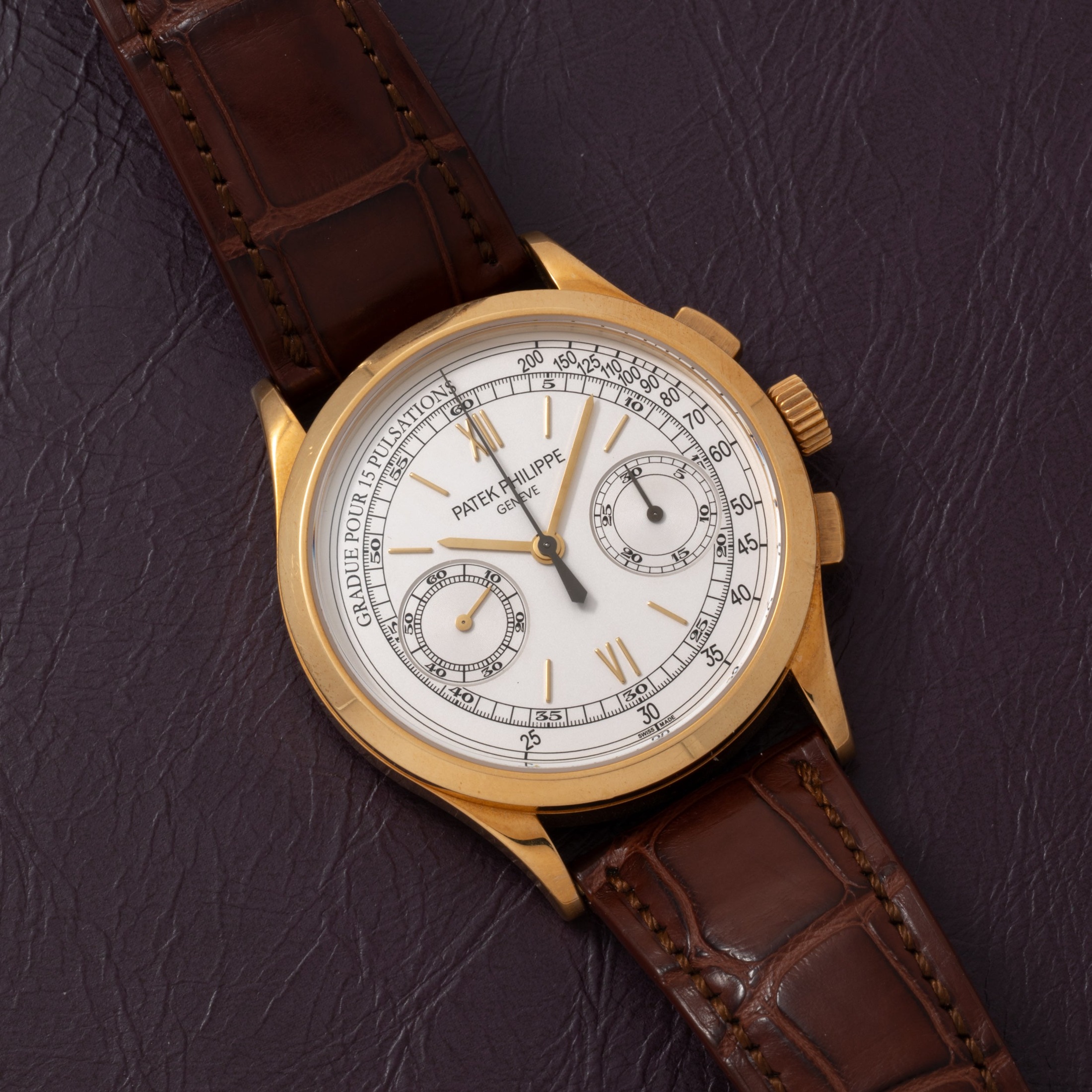 تصویر منبع؛ ساعت Patek Philippe Chronograph Reference 5170J-001