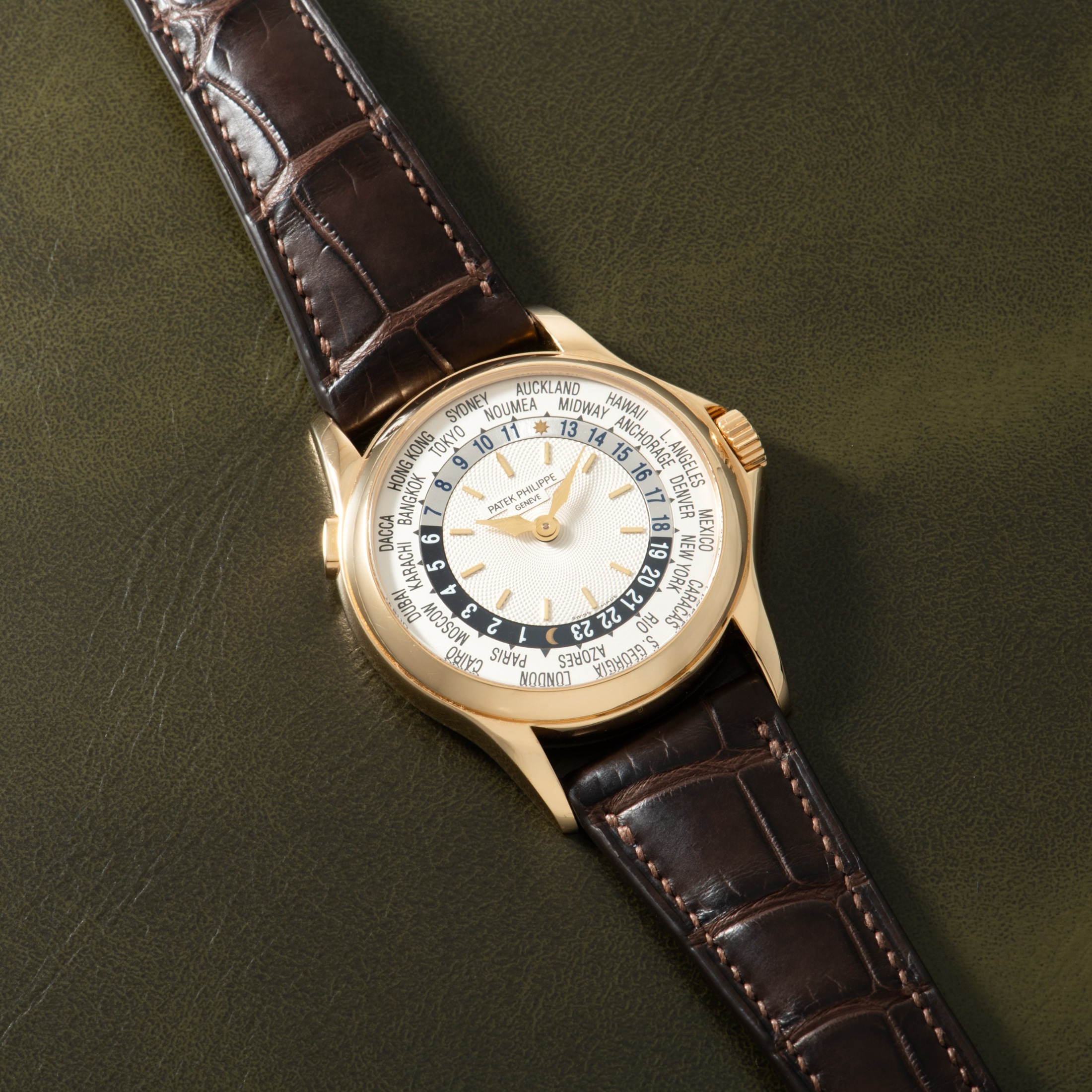تصویر منبع؛ ساعت Patek Philippe World Time مدل 5110J