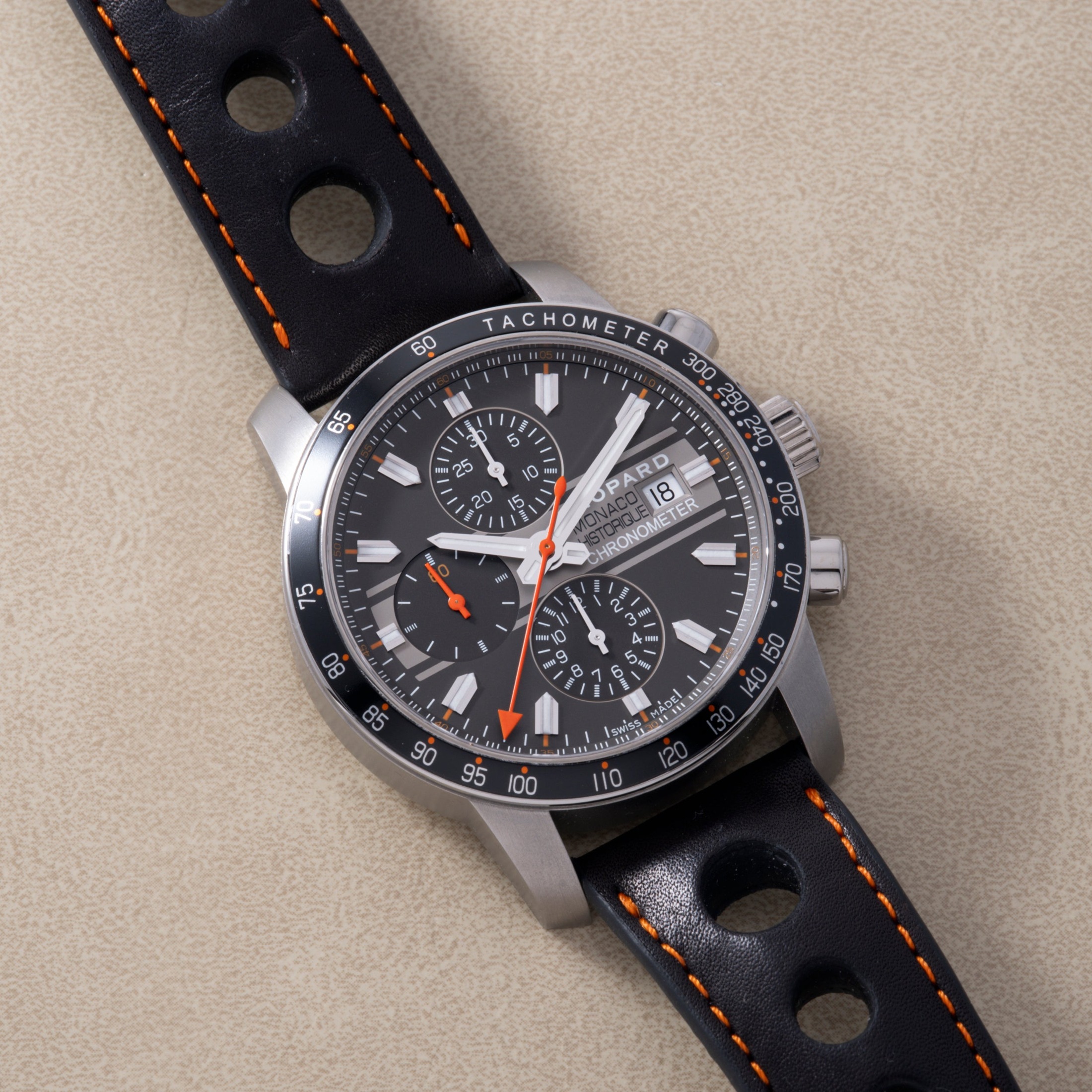 تصویر منبع؛ Chopard Grand Prix De Monaco Historique Chronograph Ref. 168992-3032