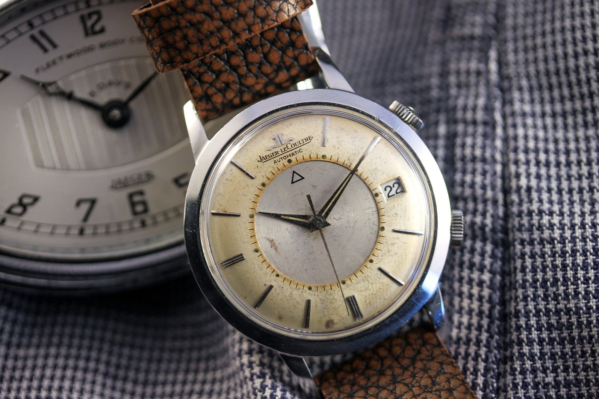 تصویر منبع؛ ساعت مچی Jaeger LeCoultre Memovox Automatic