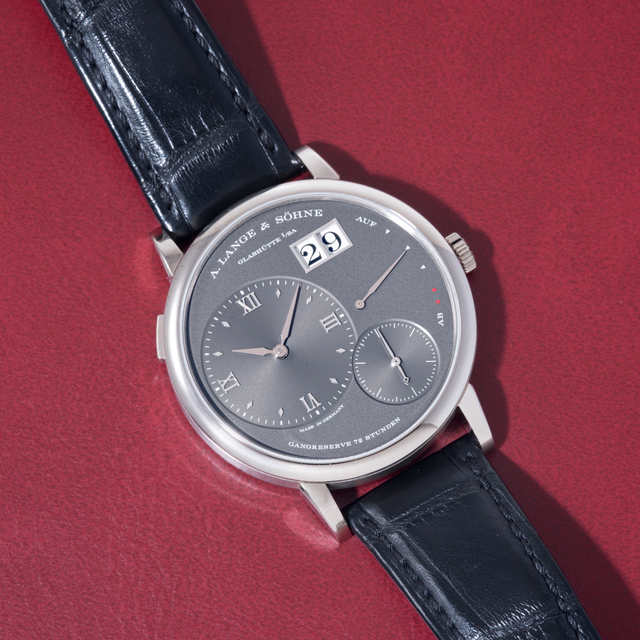 تصویر منبع؛ ساعت A. Lange & Söhne Grand Lange 1
