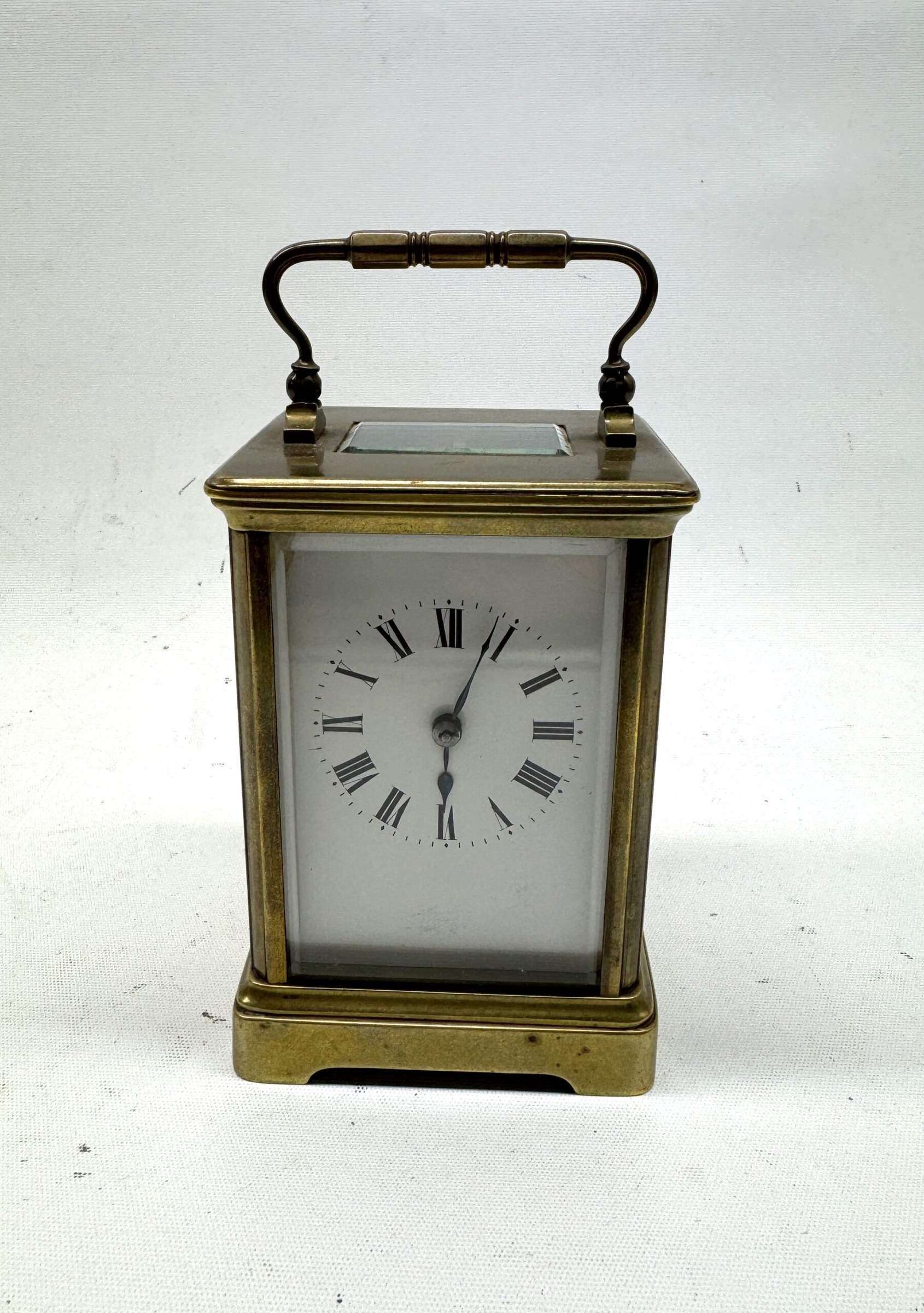 ساعت مسافرتی فرانسوی دوطرفه (Carriage Clock) حدود ۱۸۹۰