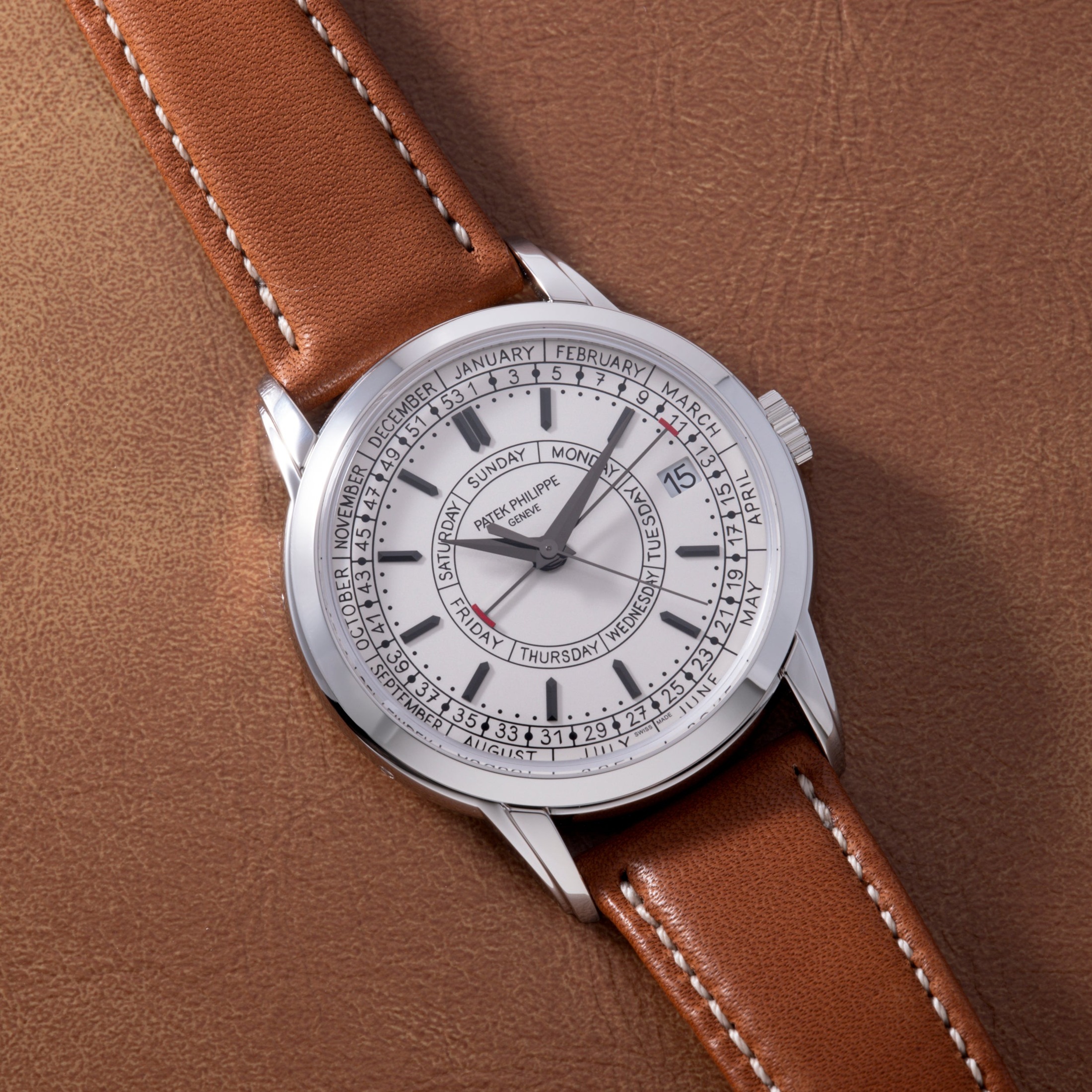 تصویر منبع؛ Patek Philippe Calatrava Weekly Calendar Reference 5212A-001