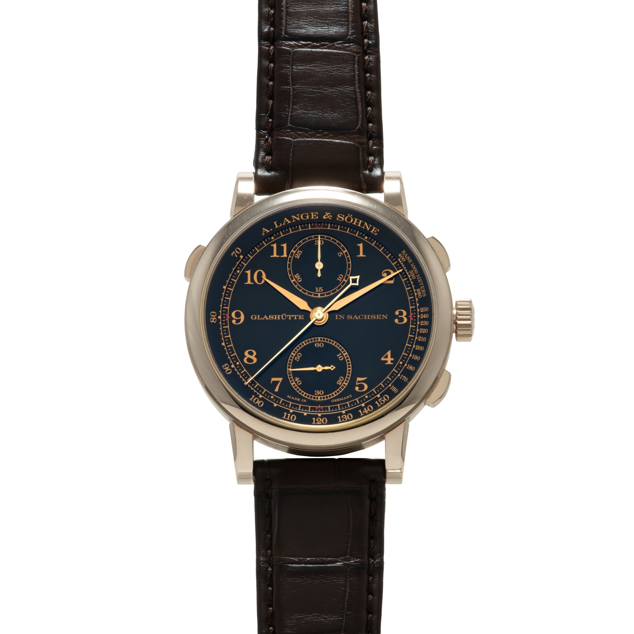 تصویر منبع؛ ساعت A.Lange & Söhne 1815 Rattrapante Honeygold 'Homage to F.A.Lange'