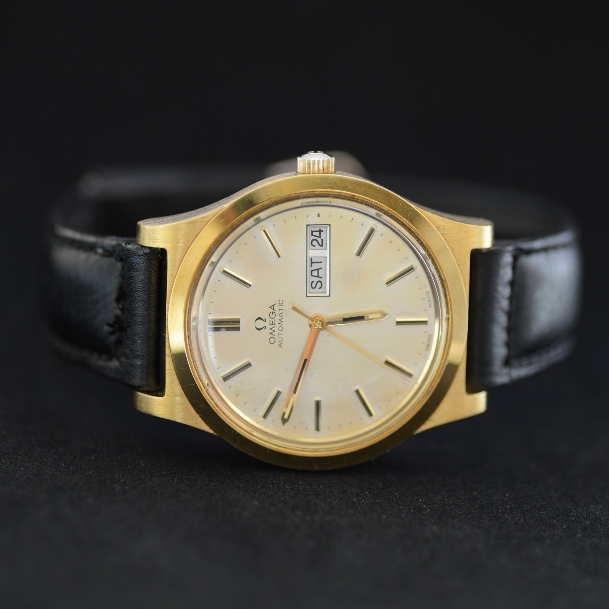 تصویر منبع؛ ساعت مچی وینتیج Omega اتوماتیک Day-Date رفرنس 166.0169 سال 1978