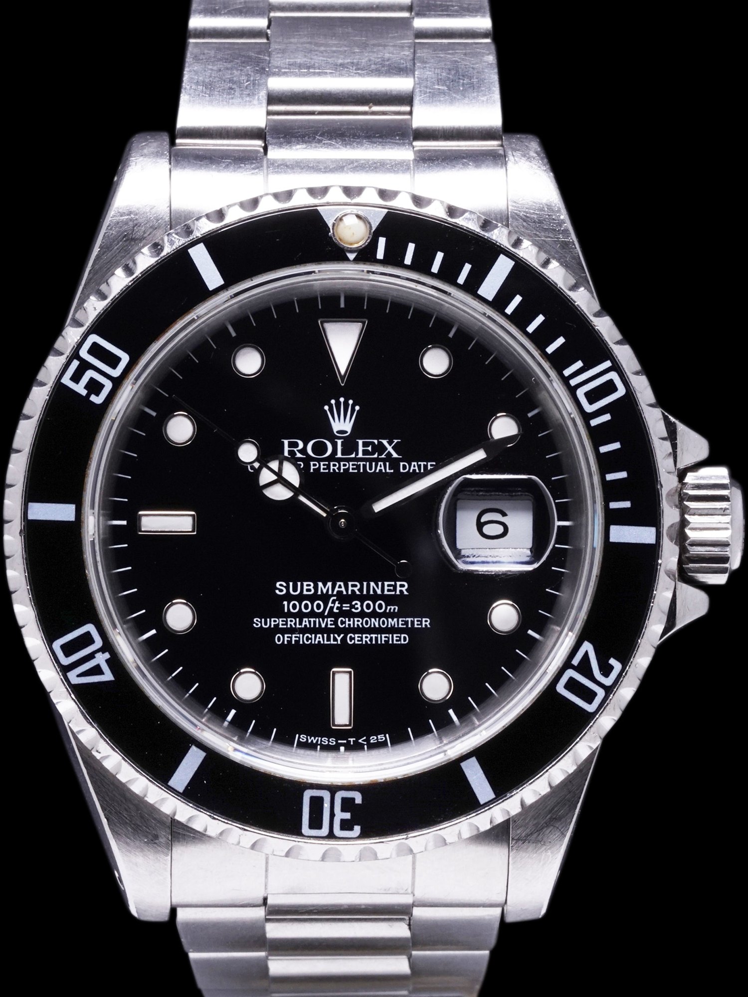 تصویر منبع؛ ساعت مچی غواصی رولکس Rolex Submariner رفرنس 16610