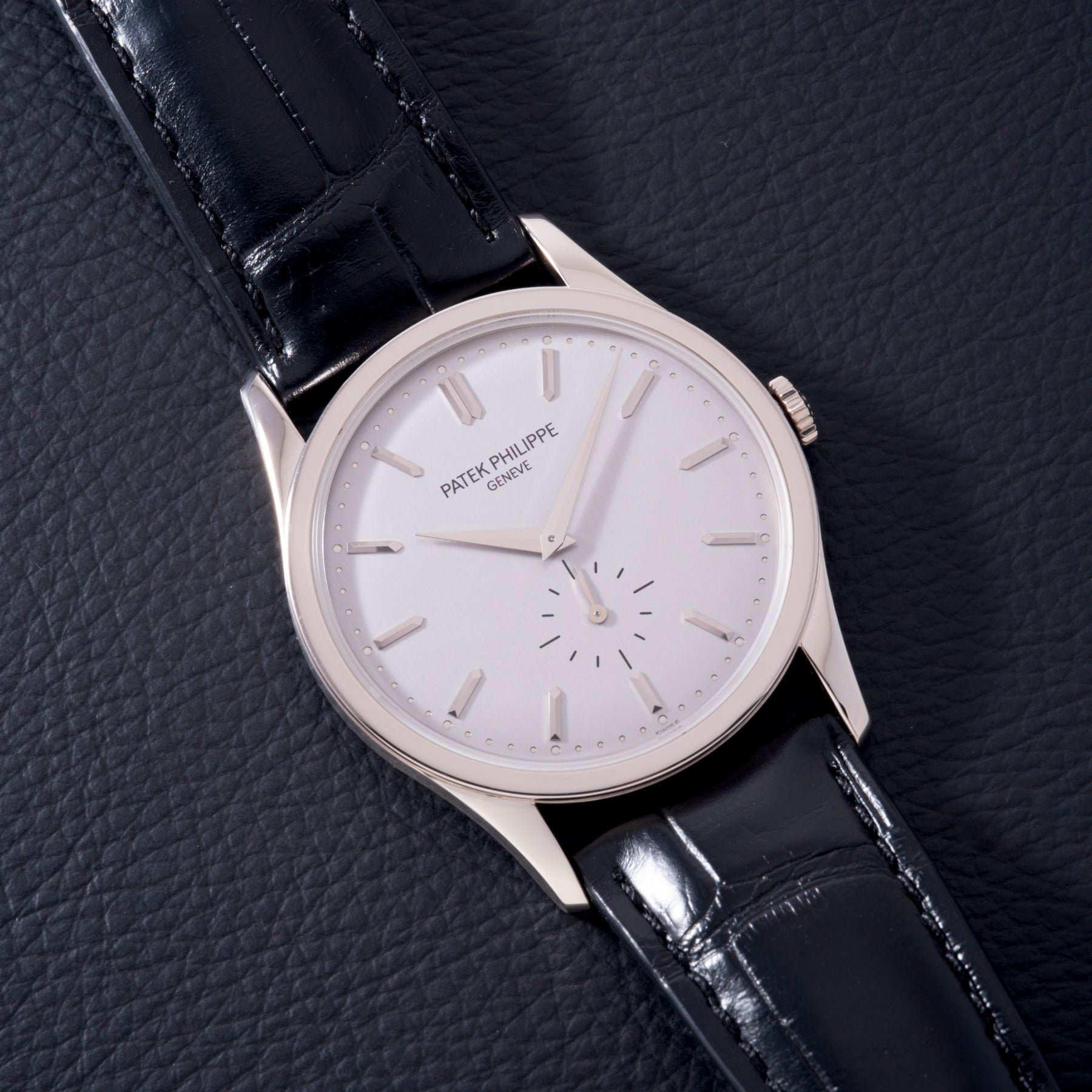 تصویر منبع؛ ساعت مچی Patek Philippe Calatrava طلای سفید رفرنس 5196G