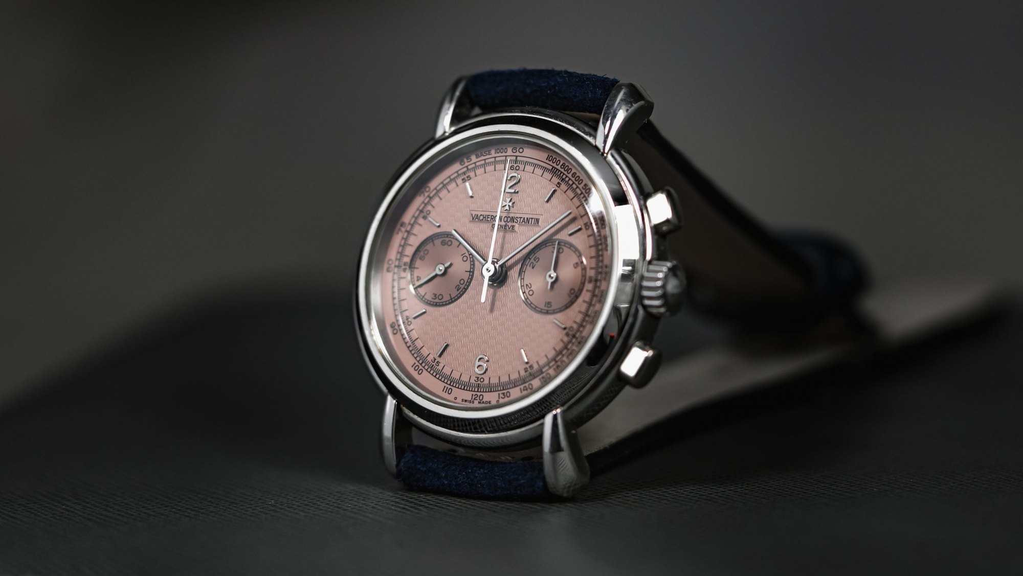 تصویر منبع؛ ساعت مچی کرنوگراف Vacheron Constantin Les Historiques رفرنس 47101 از پلاتین