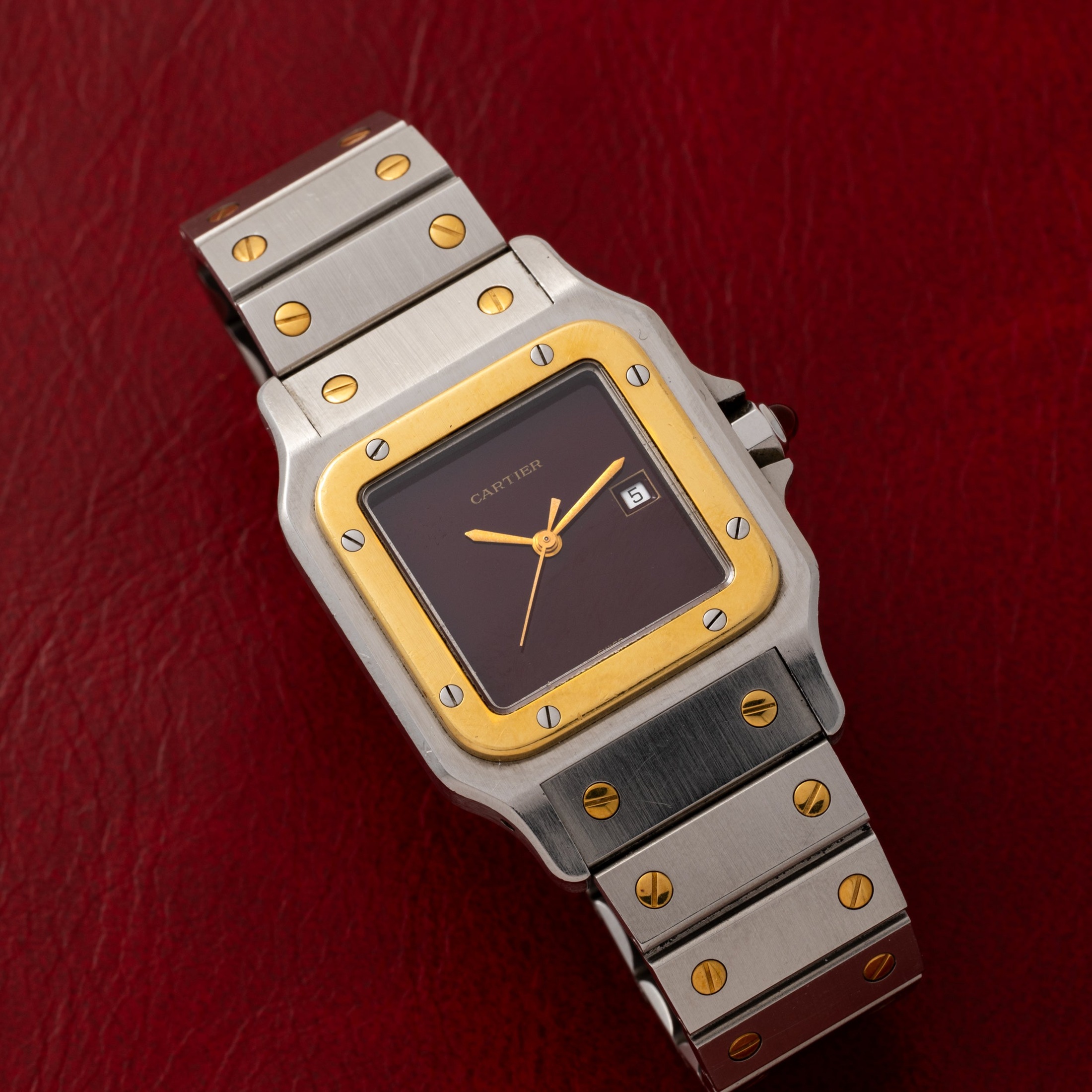 تصویر منبع؛ ساعت Cartier Santos Two-Tone