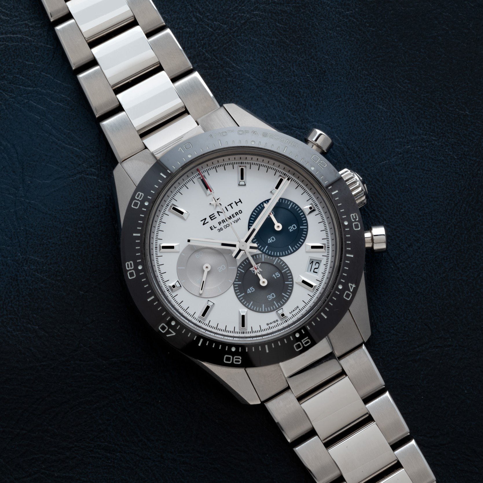 تصویر منبع؛ ساعت مچی کرنوگراف Zenith مدل Chronomaster Sport با کالیبر El Primero 3600
