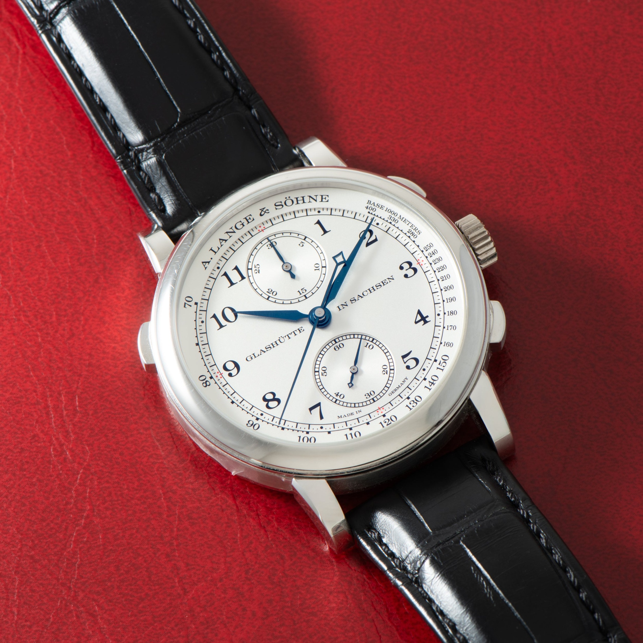تصویر منبع؛ ساعت A. Lange & Söhne Lange 1815 Rattrapante Chronograph