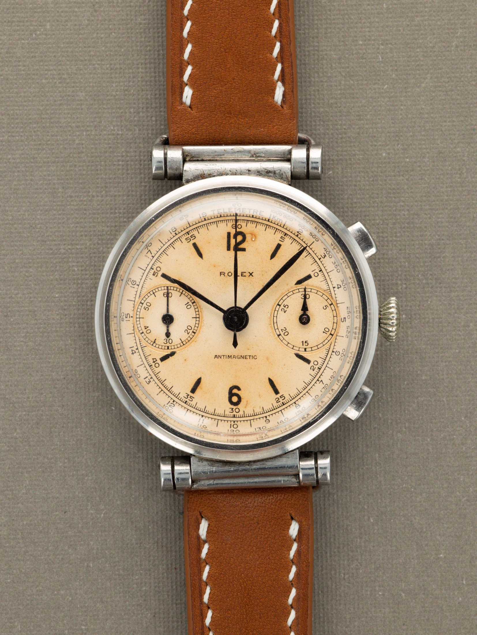 تصویر منبع؛ ساعت مچی Rolex Antimagnetic Chronograph رفرنس 3233
