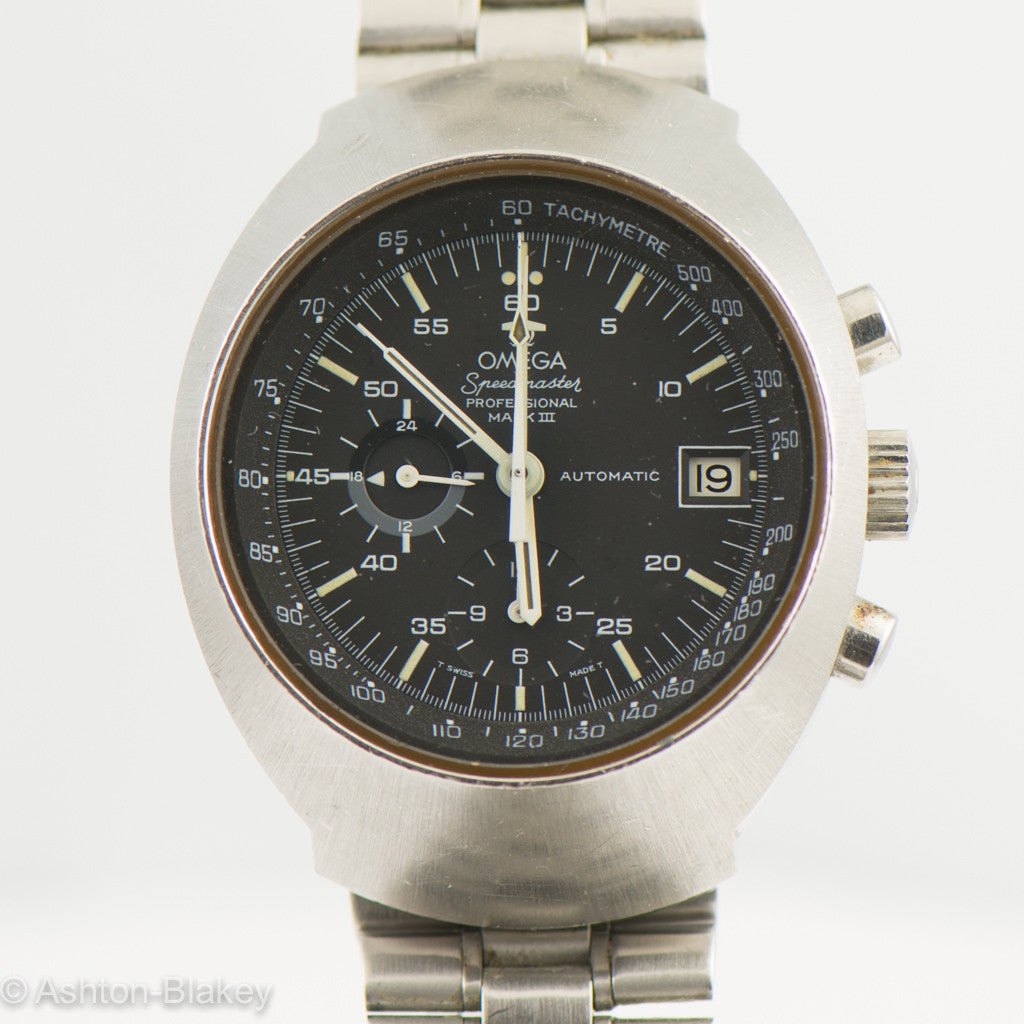 تصویر منبع؛ ساعت مچی کرنوگراف OMEGA Speedmaster Professional Mark III رفرنس 176.002