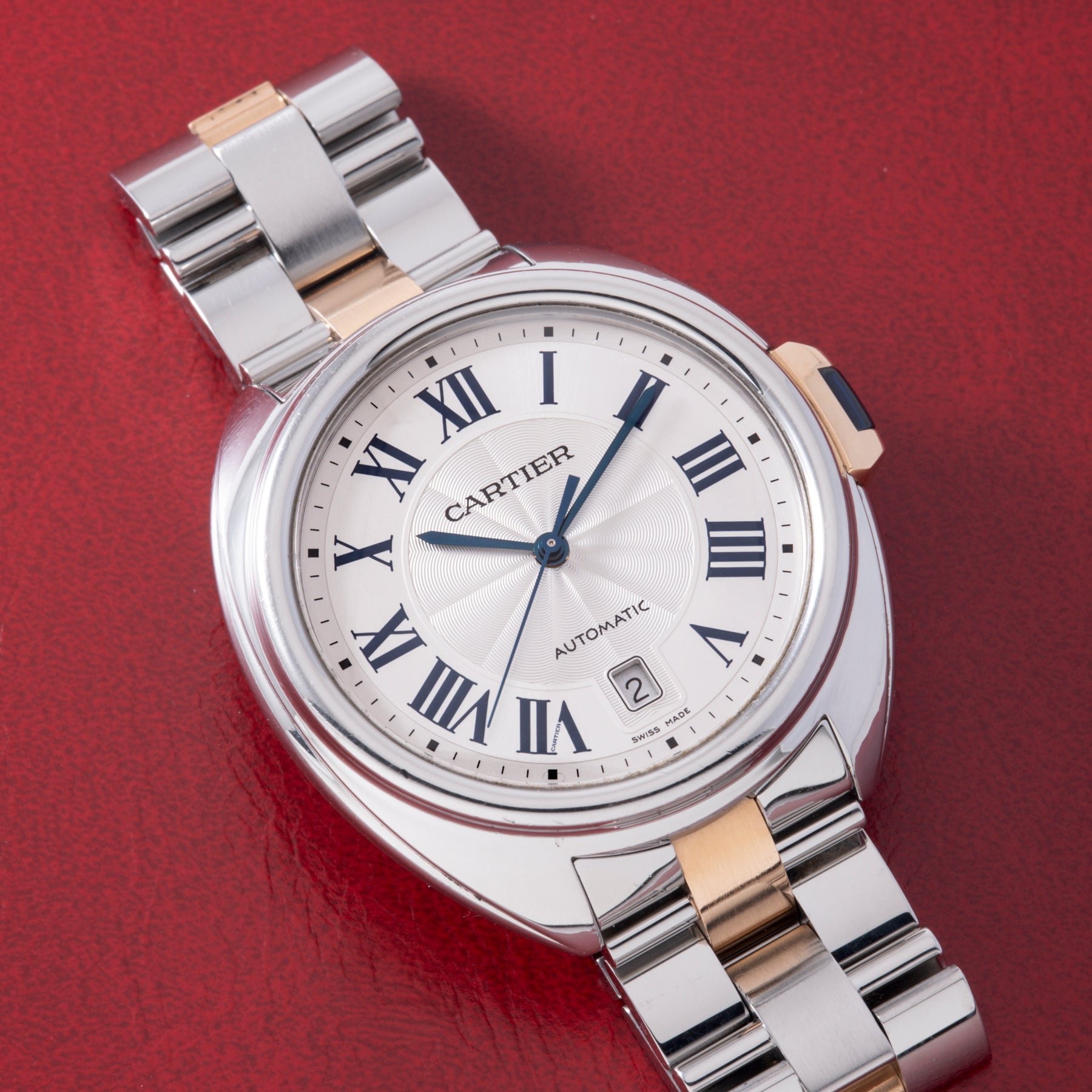 تصویر منبع؛ ساعت مچی Cartier Clé de Cartier رفرنس W2CL0002