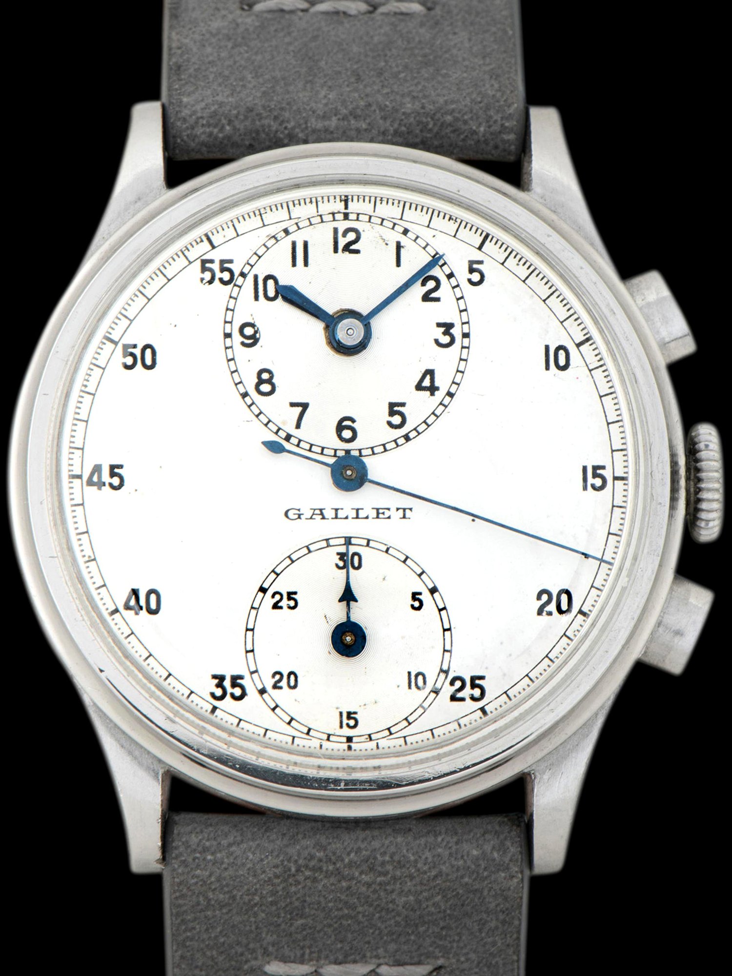 تصویر منبع؛ ساعت مچی کرنوگراف Gallet مدل MultiChron Regulator با کالیبر Venus 140