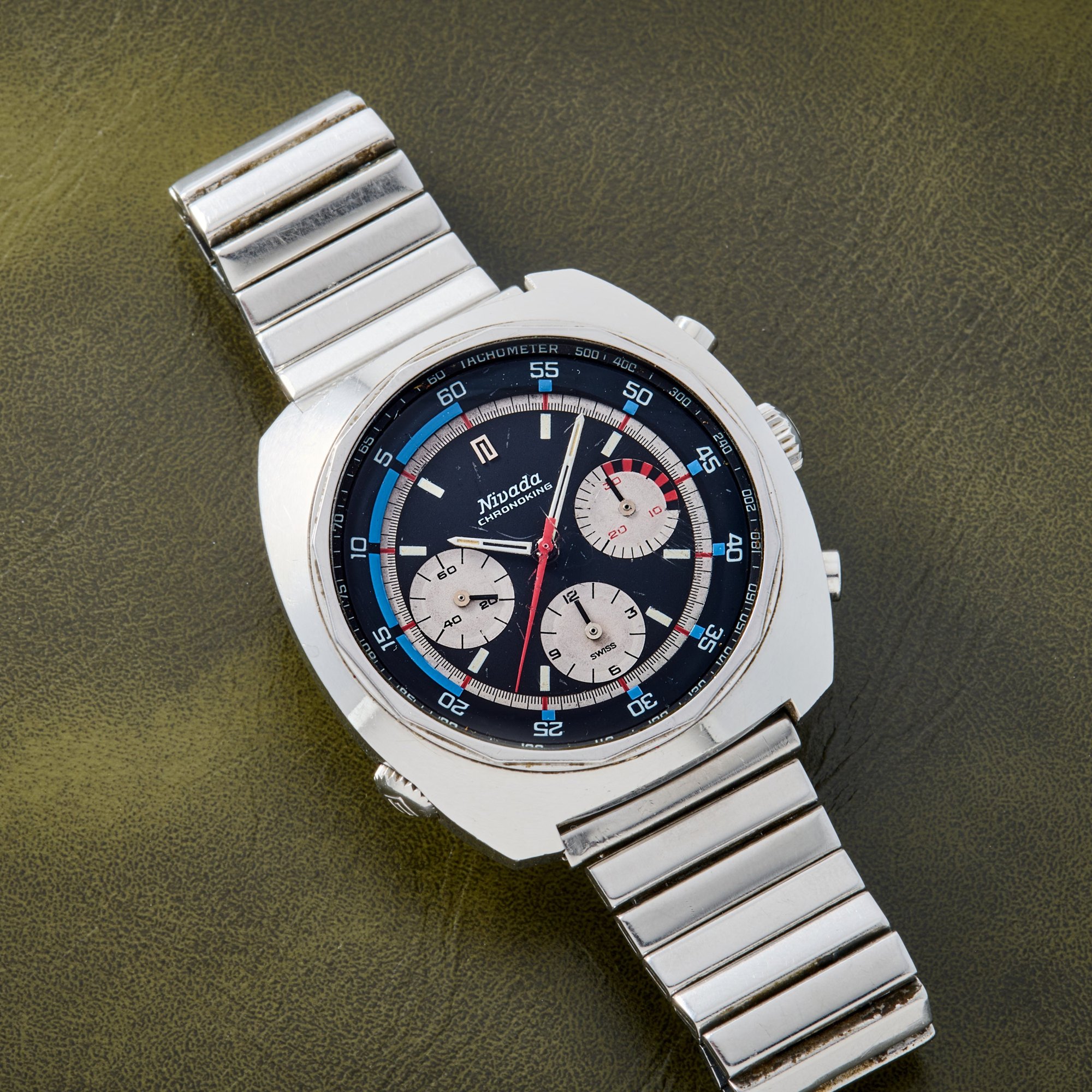 تصویر منبع؛ ساعت مچی کرنوگراف Nivada Chronoking