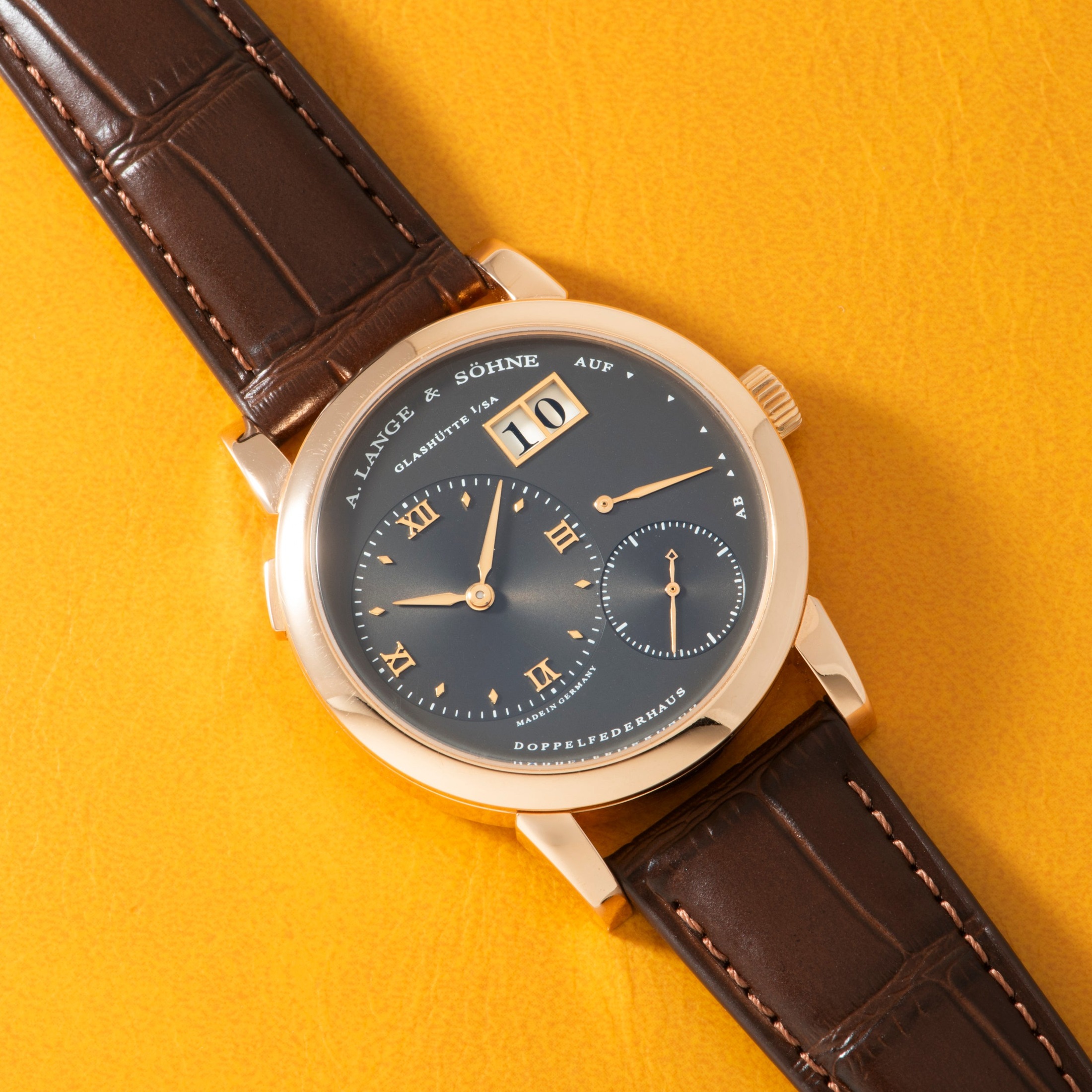 تصویر منبع؛ ساعت A. Lange & Söhne Lange 1