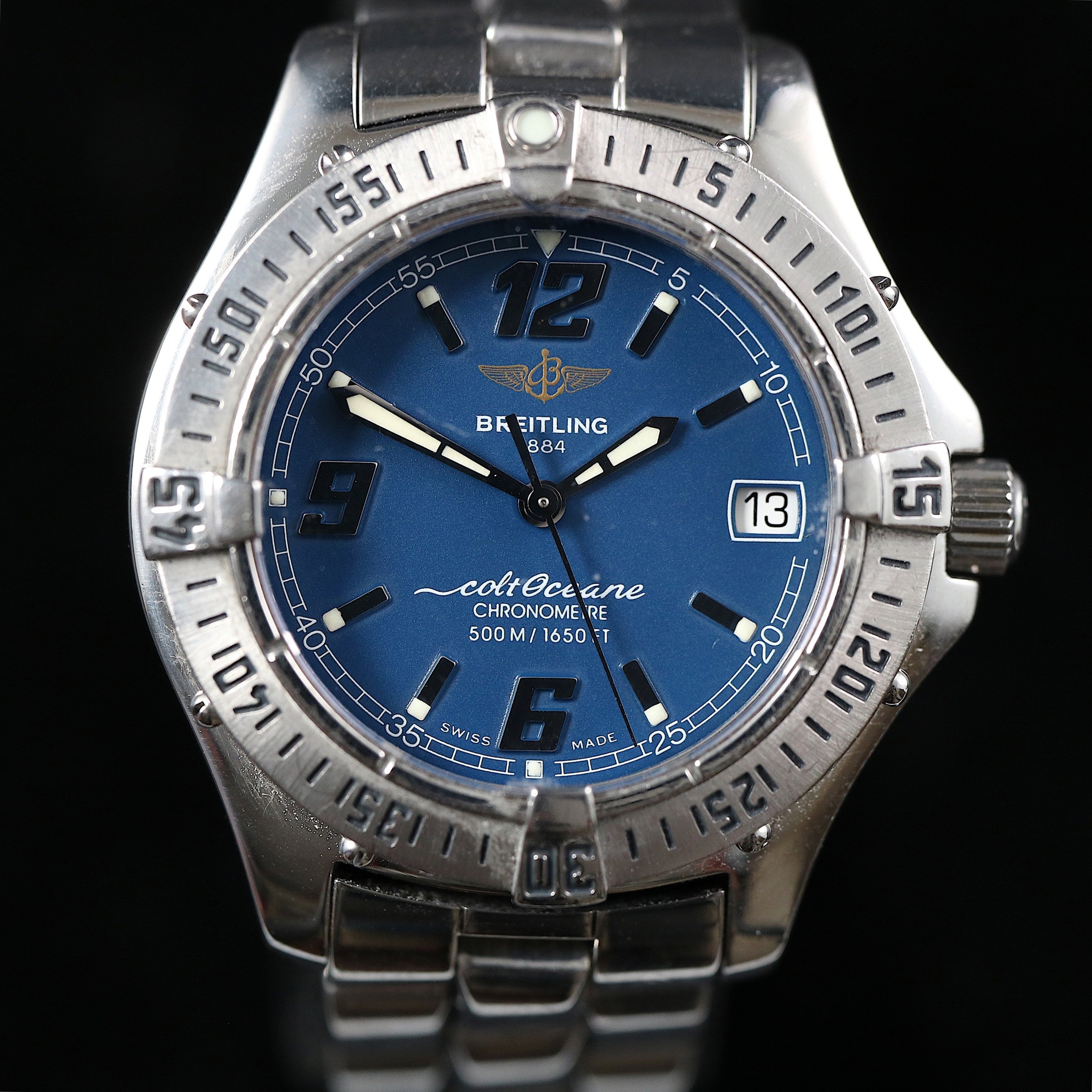 تصویر منبع؛ ساعت مچی Breitling Colt Oceane رفرنس A57350