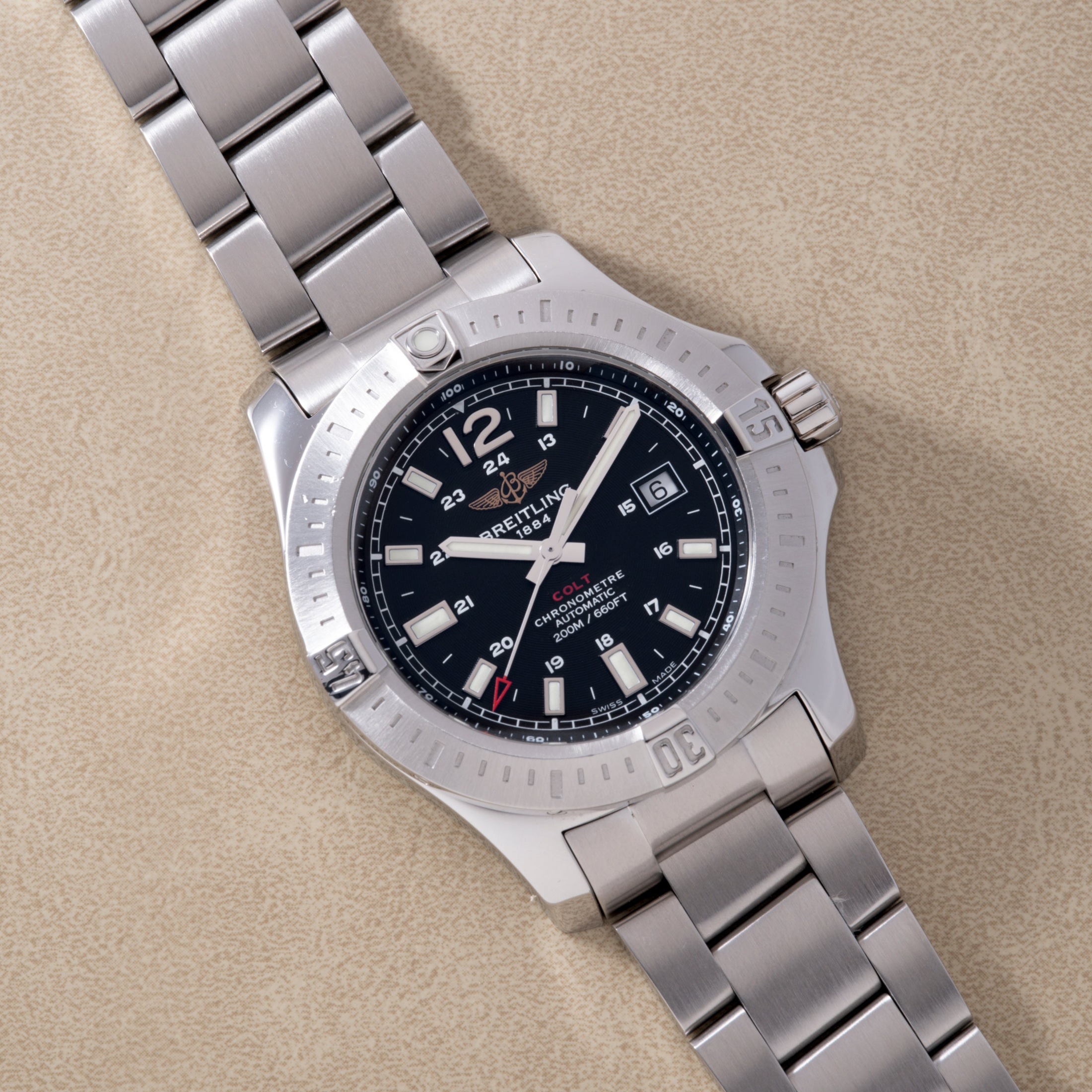 تصویر منبع؛ ساعت مچی Breitling Colt رفرنس A17388