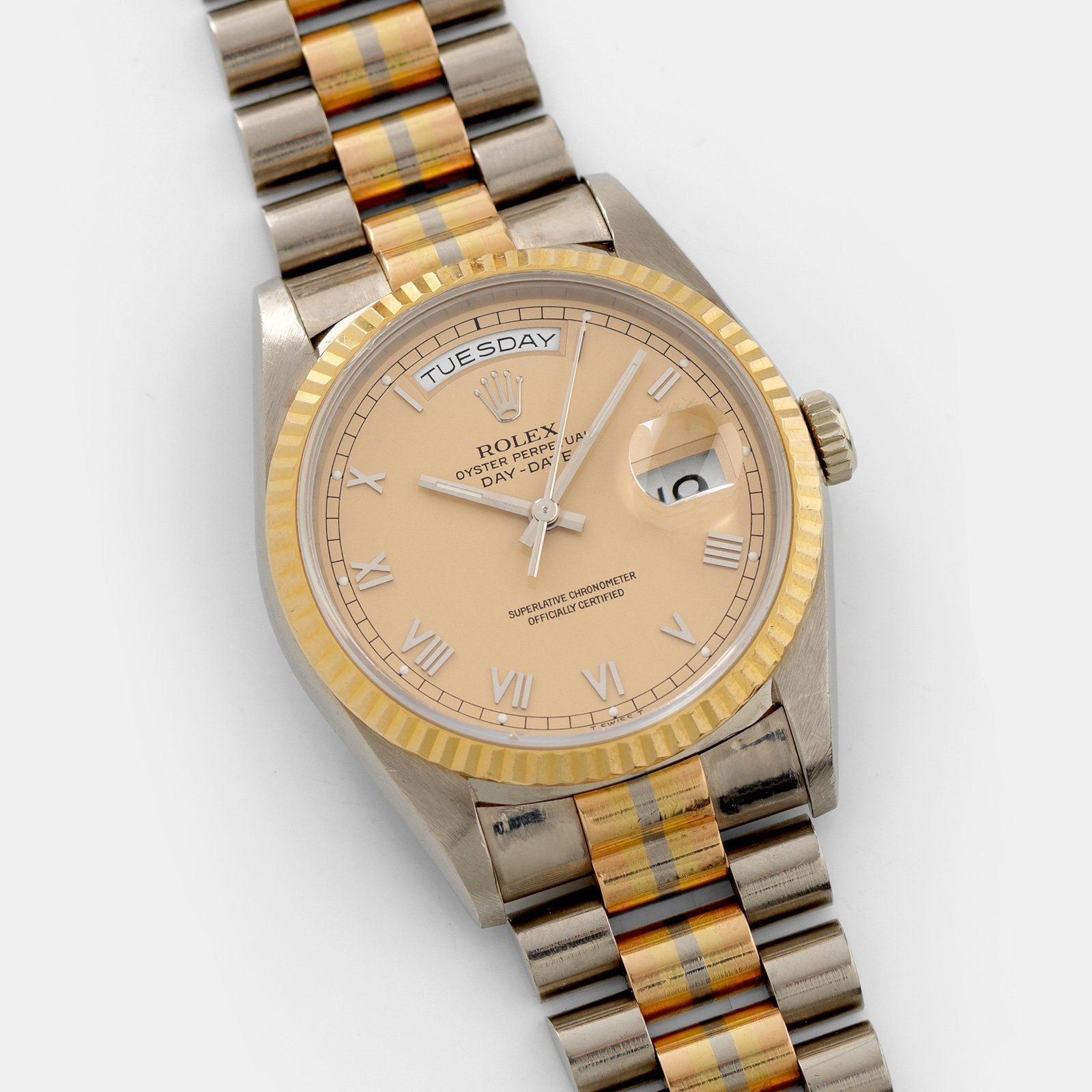 تصویر منبع؛ ساعت مچی Rolex Day-Date Tridor رفرنس 18239B