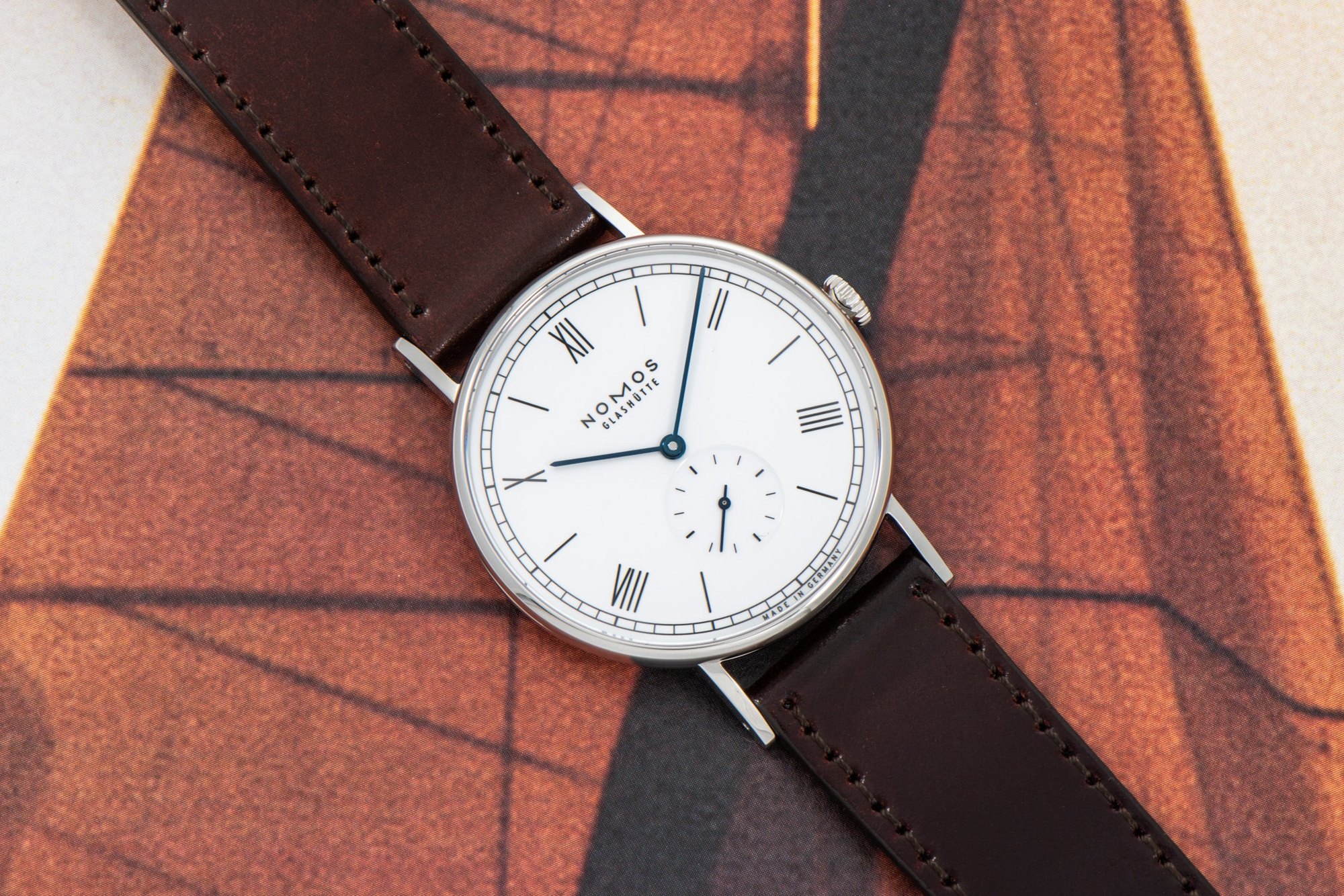 تصویر منبع؛ ساعت مچی مردانه NOMOS Ludwig 38 کالیبر دستی Alpha