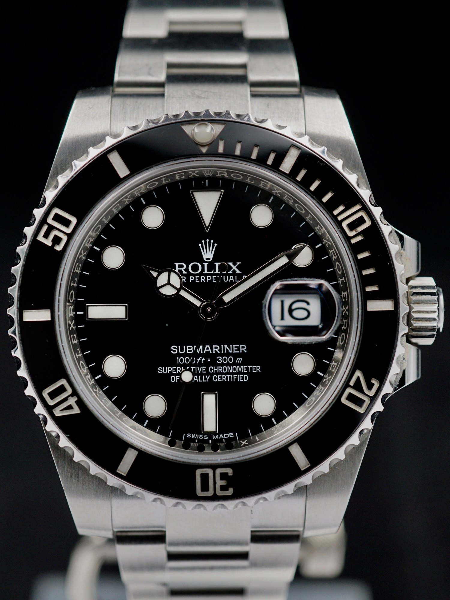 تصویر منبع؛ ساعت مچی غواصی Rolex Submariner Date رفرنس 116610LN سال ۲۰۱۶