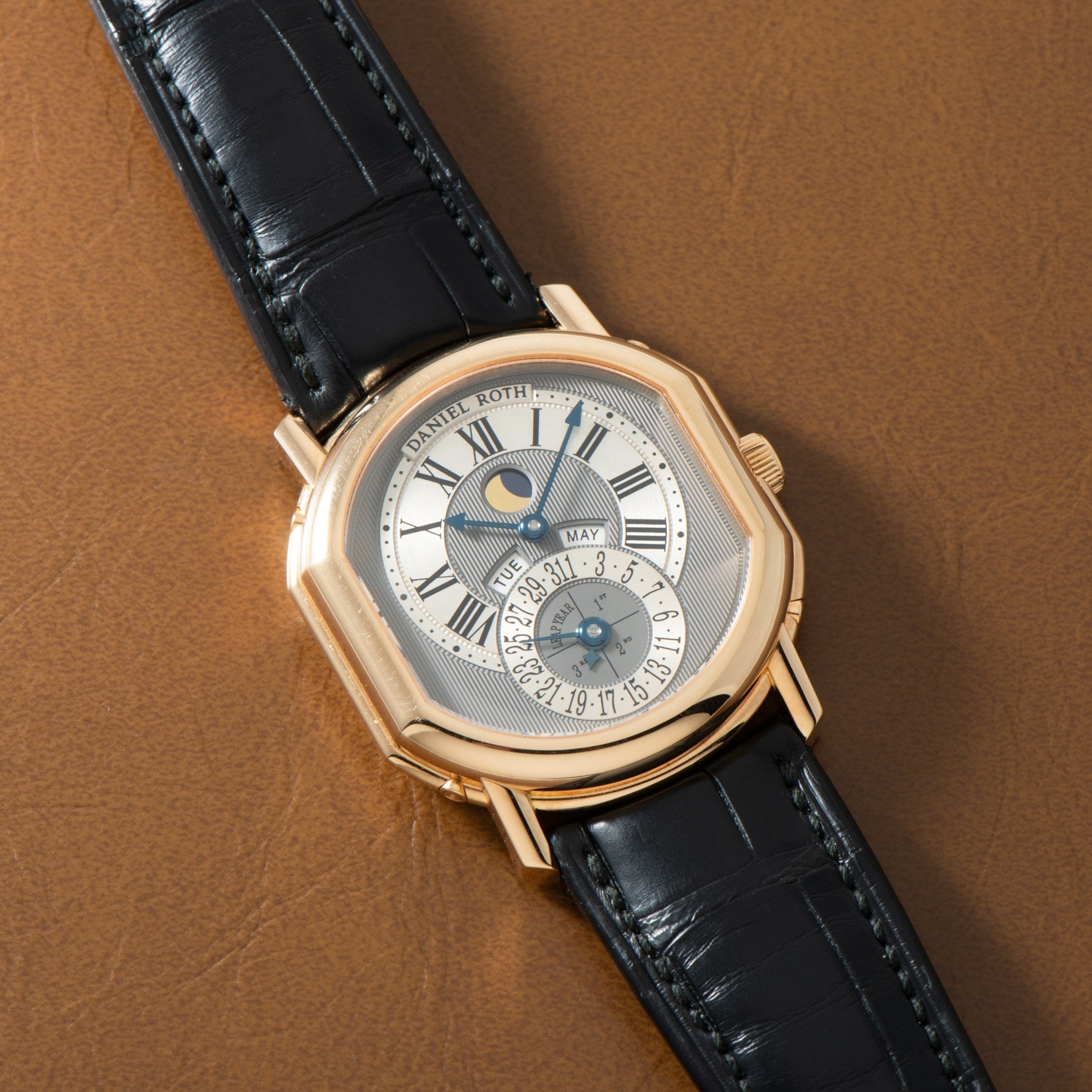 تصویر منبع؛ ساعت مچی Daniel Roth Master Perpetual Calendar رفرنس 118.X.040