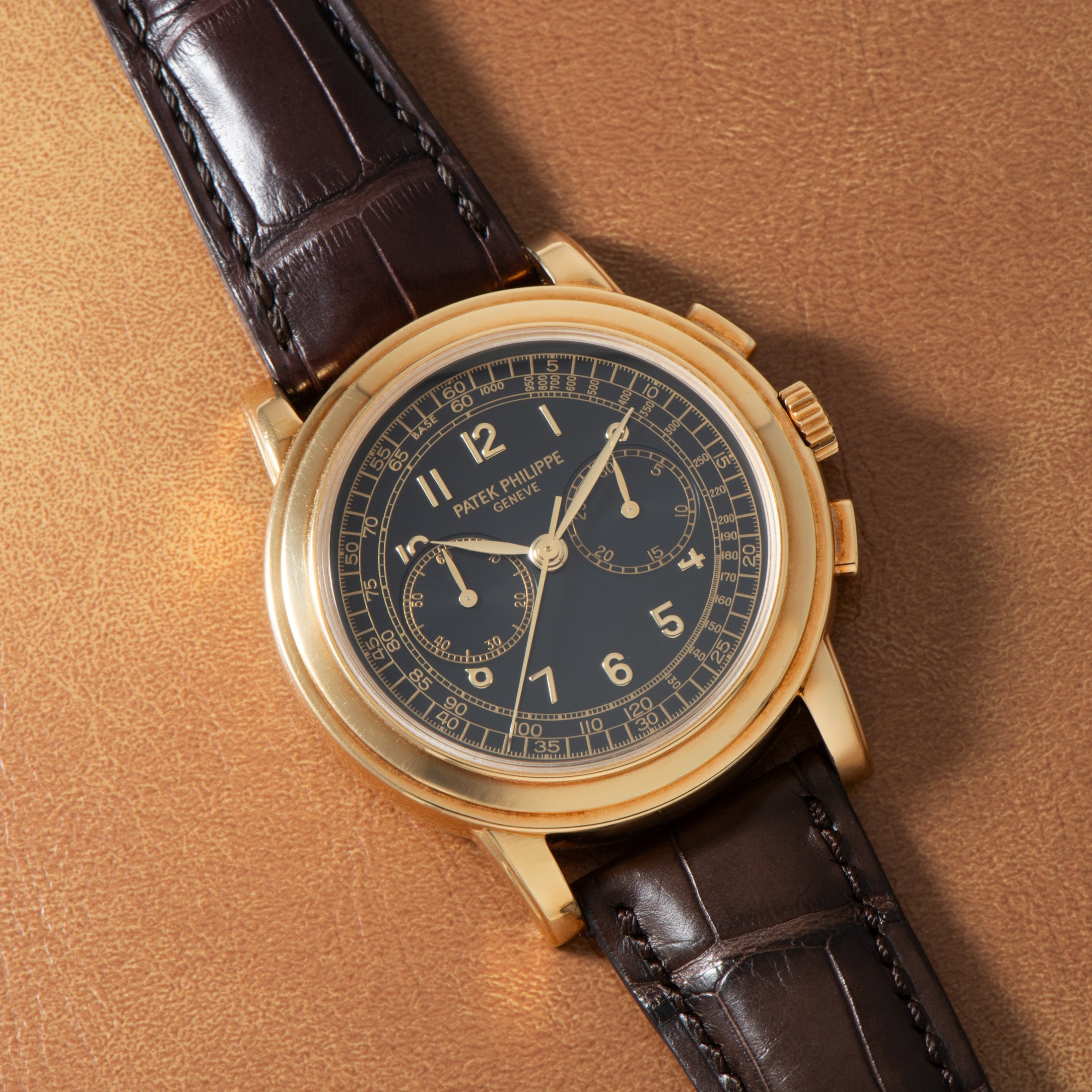 تصویر منبع؛ ساعت مچی Patek Philippe Chronograph Ref. 5070