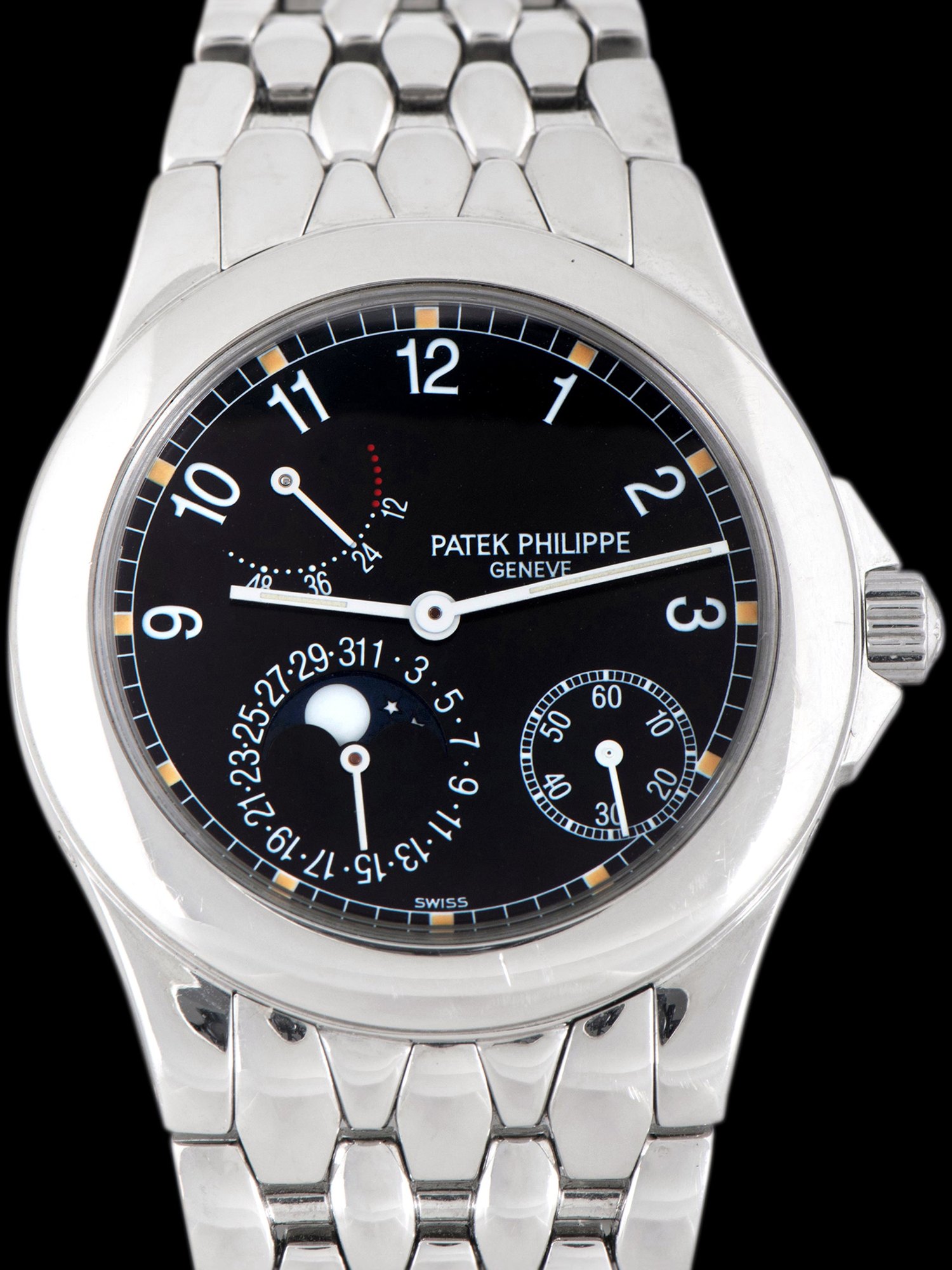 تصویر منبع؛ ساعت مچی Patek Philippe Neptune Moon Phase رفرنس 5085/1A