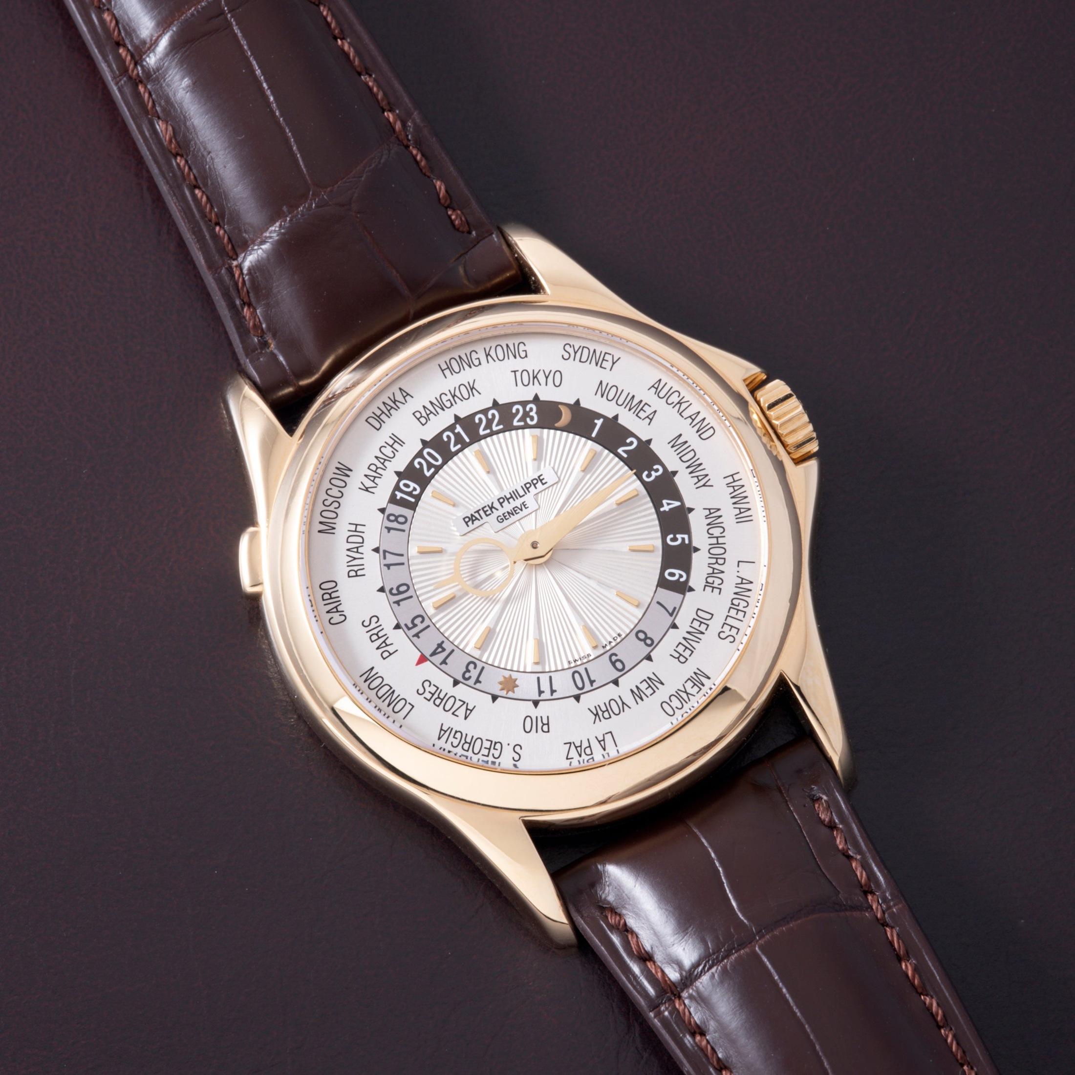 تصویر منبع؛ ساعت Patek Philippe World Time Ref. 5130J-001