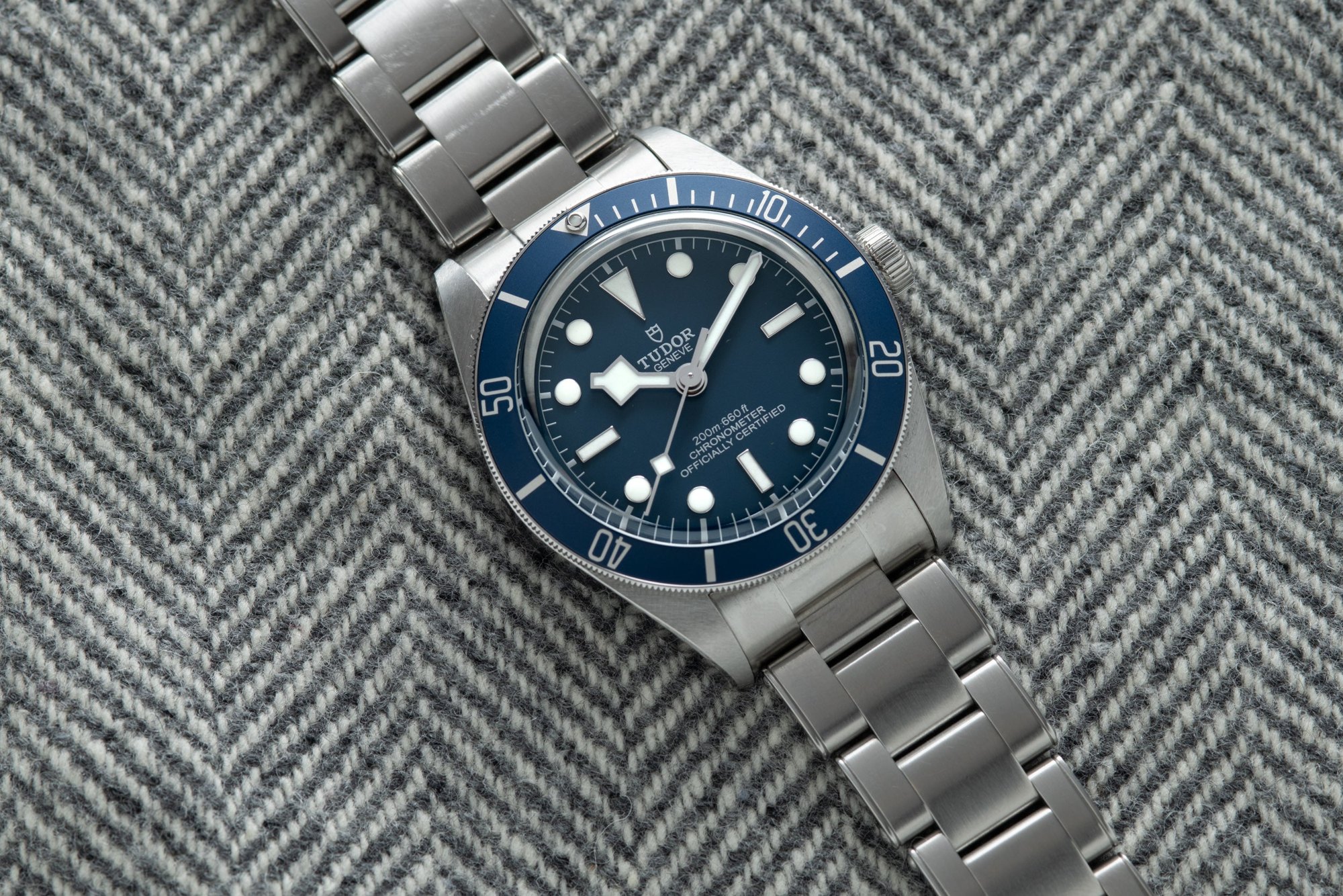 تصویر منبع؛ ساعت مچی غواصی Tudor Black Bay Fifty-Eight Blue رفرنس M79030B-0001