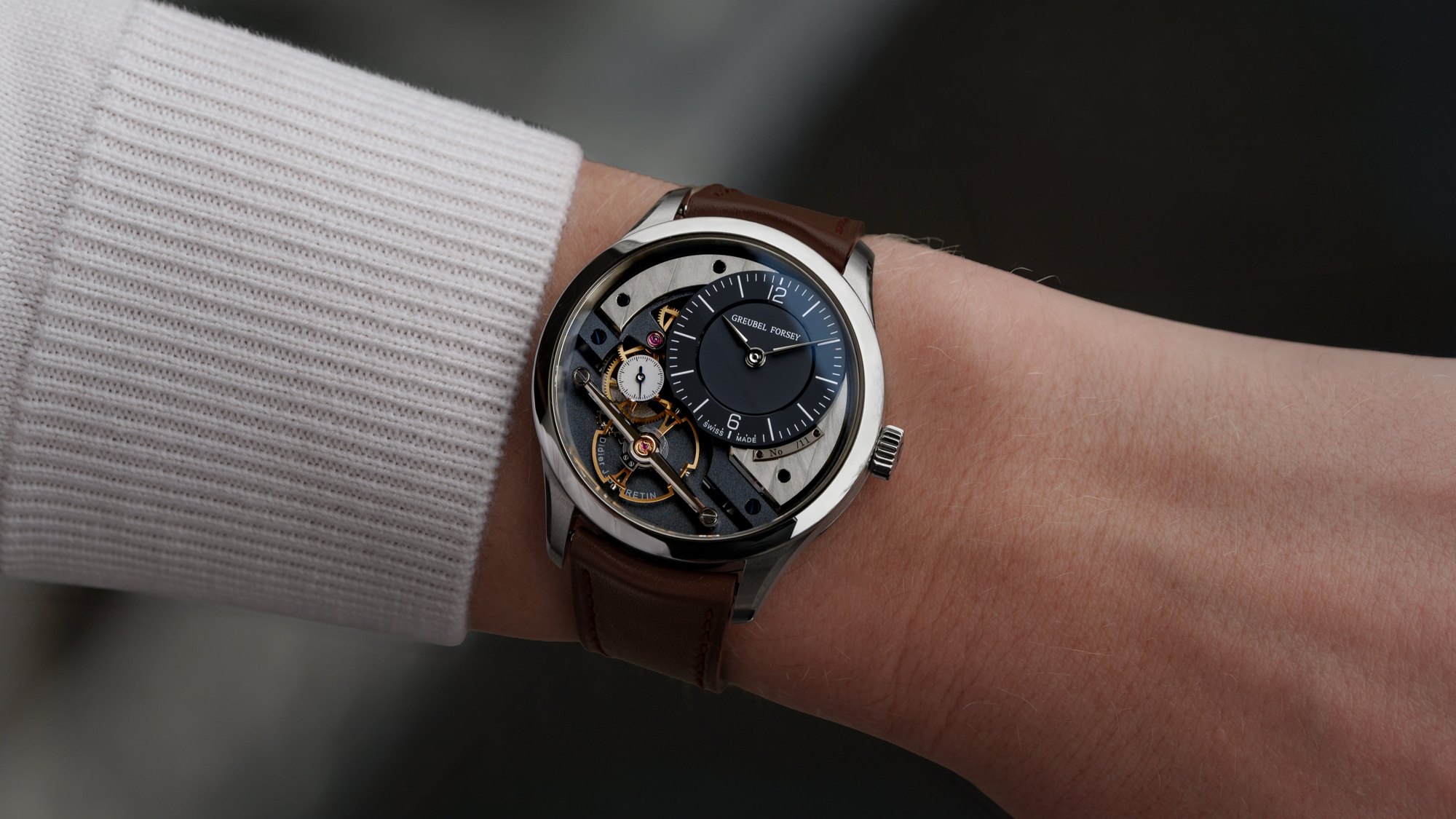 تصویر منبع؛ ساعت مچی Greubel Forsey مدل Signature 1 نسخه منحصربهفرد Steel