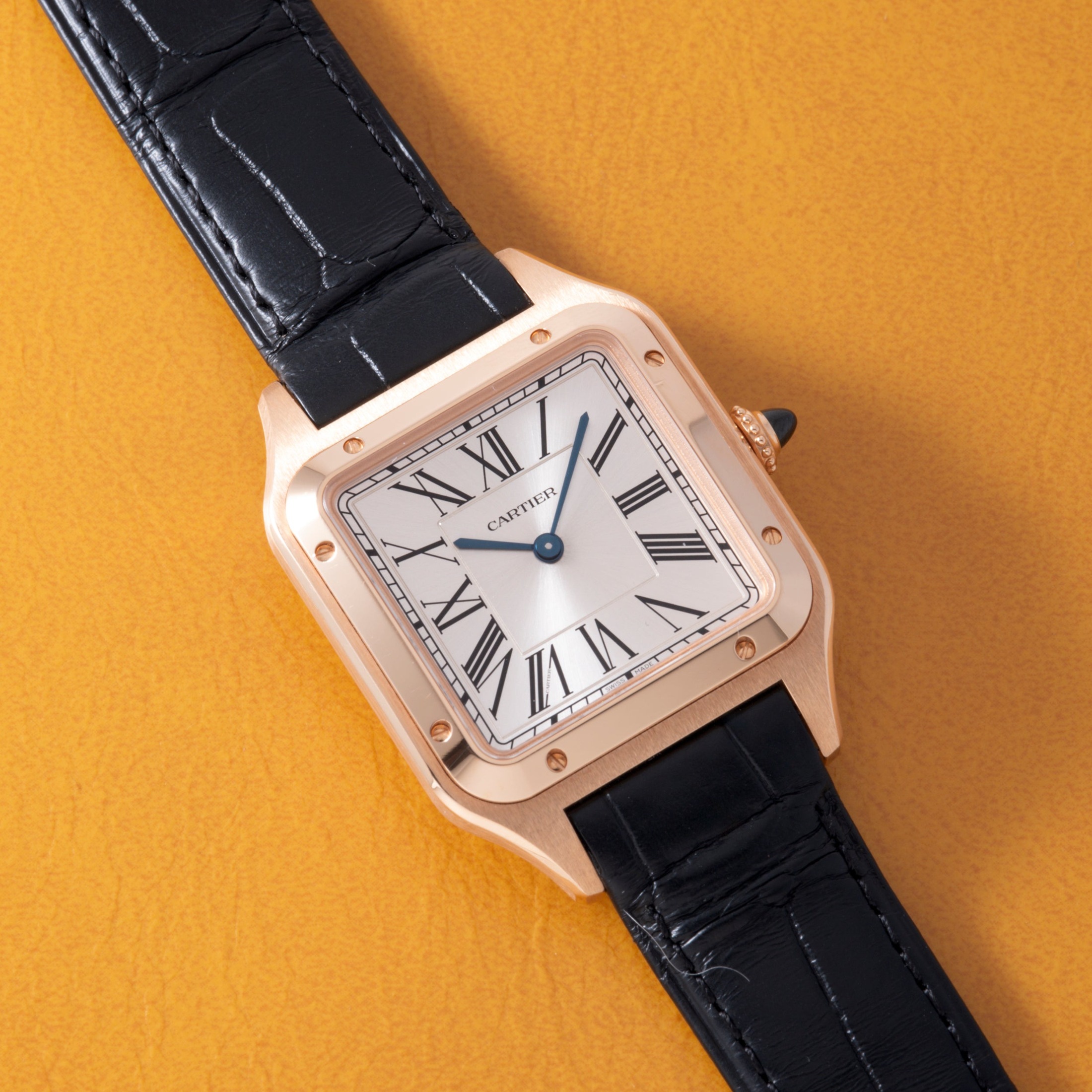 تصویر منبع؛ ساعت مچی کارتیه مدل Cartier Santos Dumont