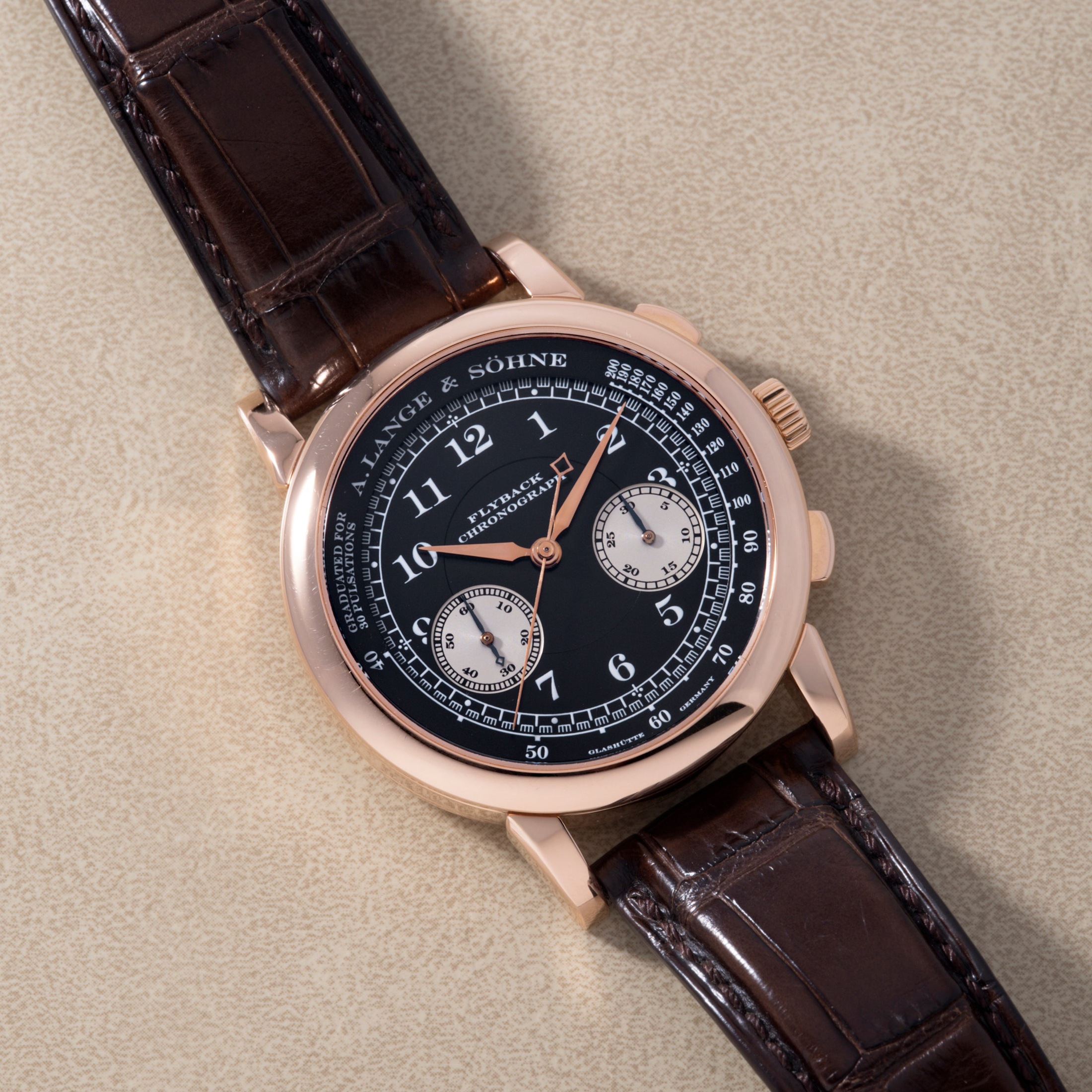 تصویر منبع؛ ساعت A. Lange & Söhne مدل 1815 Flyback Chronograph