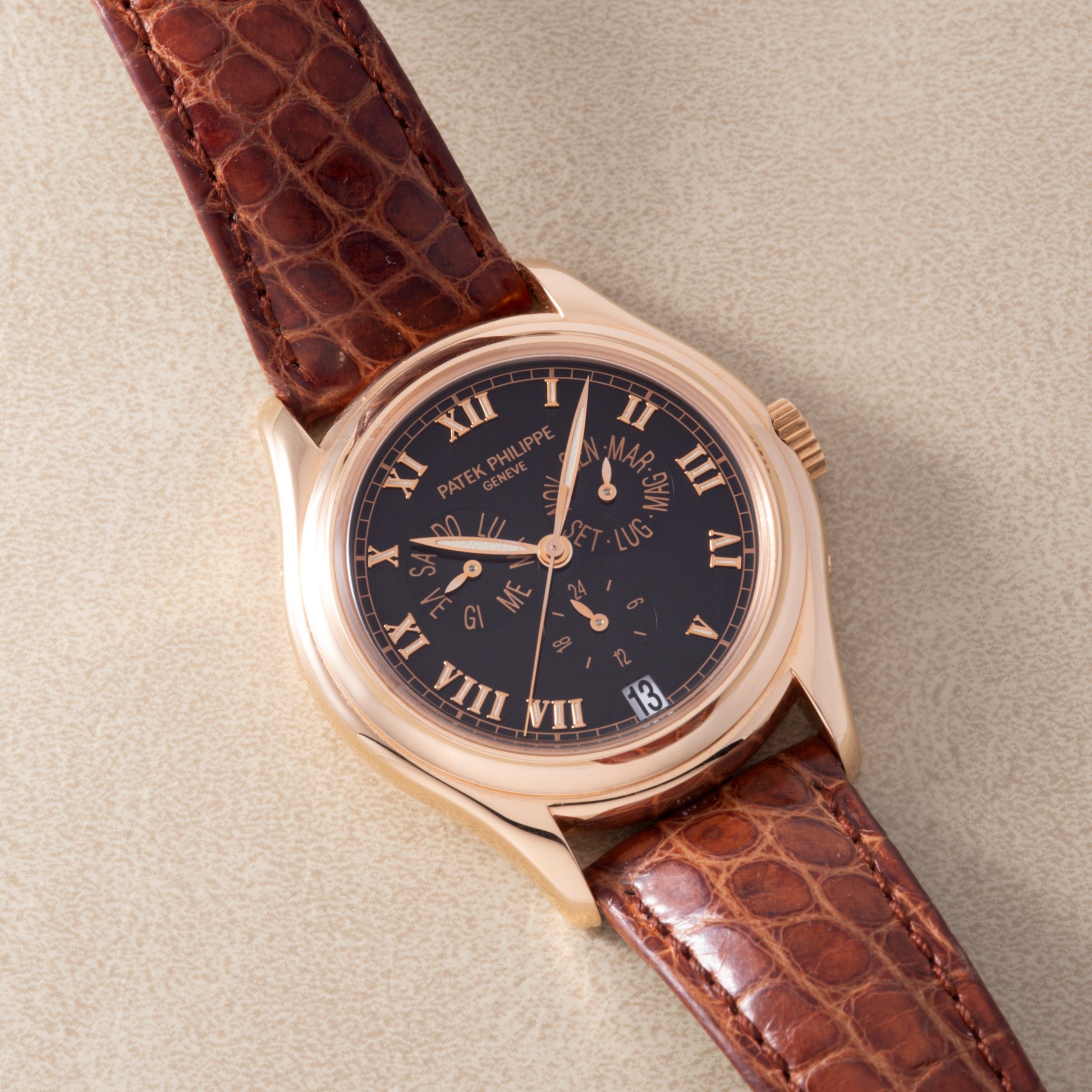 تصویر منبع؛ ساعت Patek Philippe Reference 5035R-016 Annual Calendar