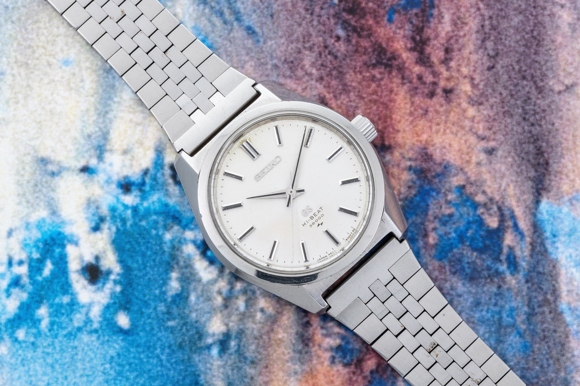 تصویر منبع؛ ساعت مچی گرند سیکو Grand Seiko 45GS Hi-Beat رفرنس 4520-8000