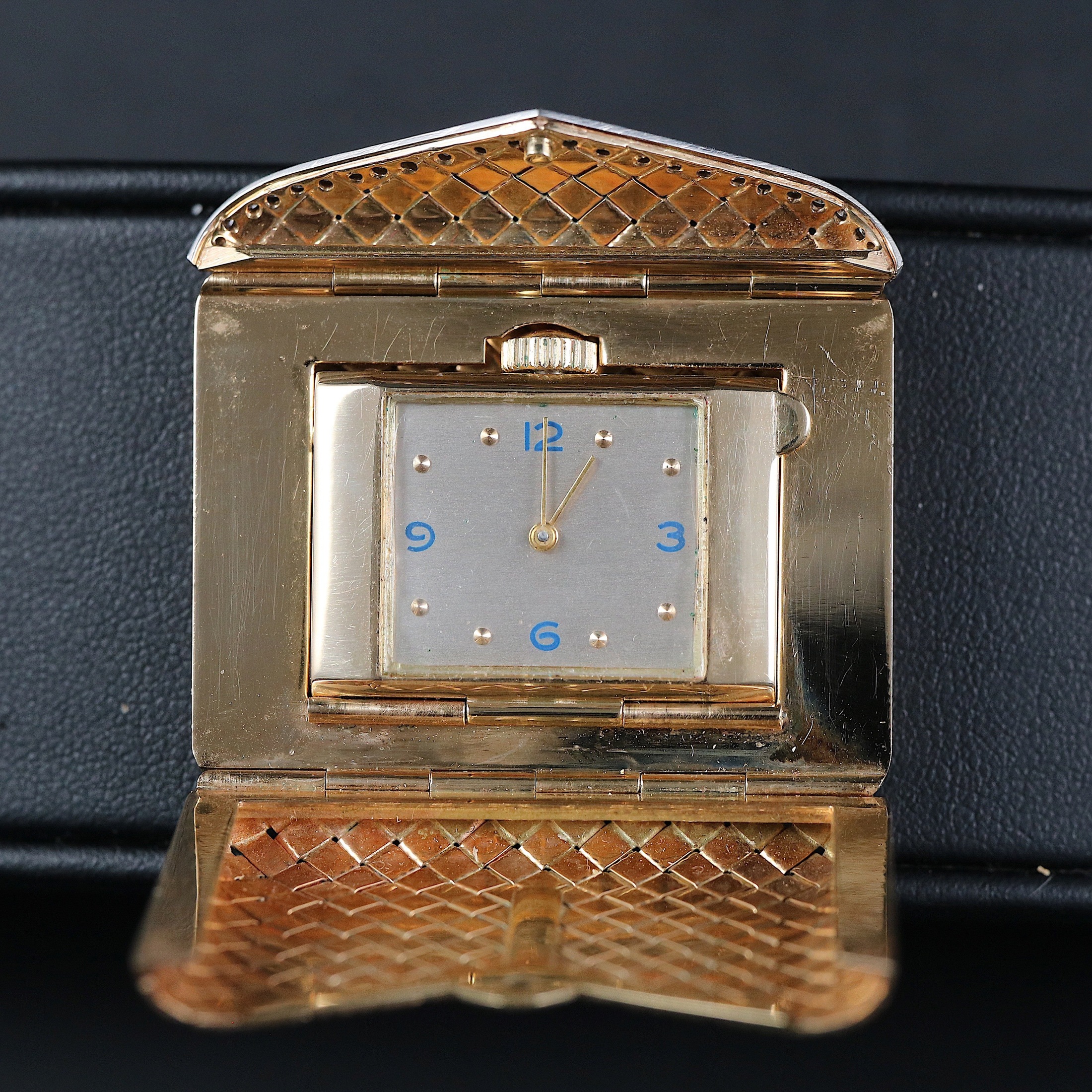 تصویر منبع؛ ساعت جیبی Concord 14K Yellow Gold Diamond