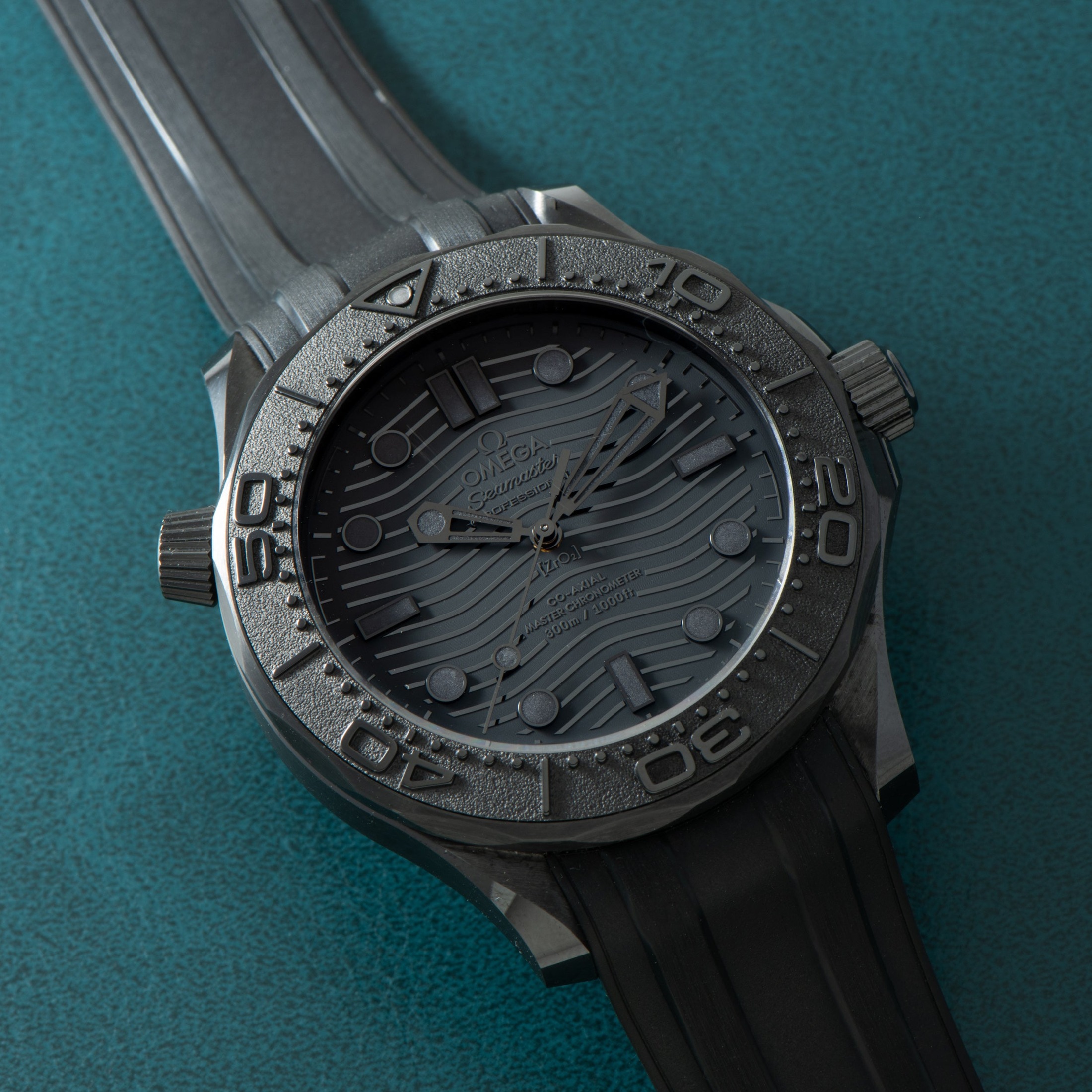 تصویر منبع؛ ساعت امگا Omega Seamaster 300 Professional Co-Axial Black Black