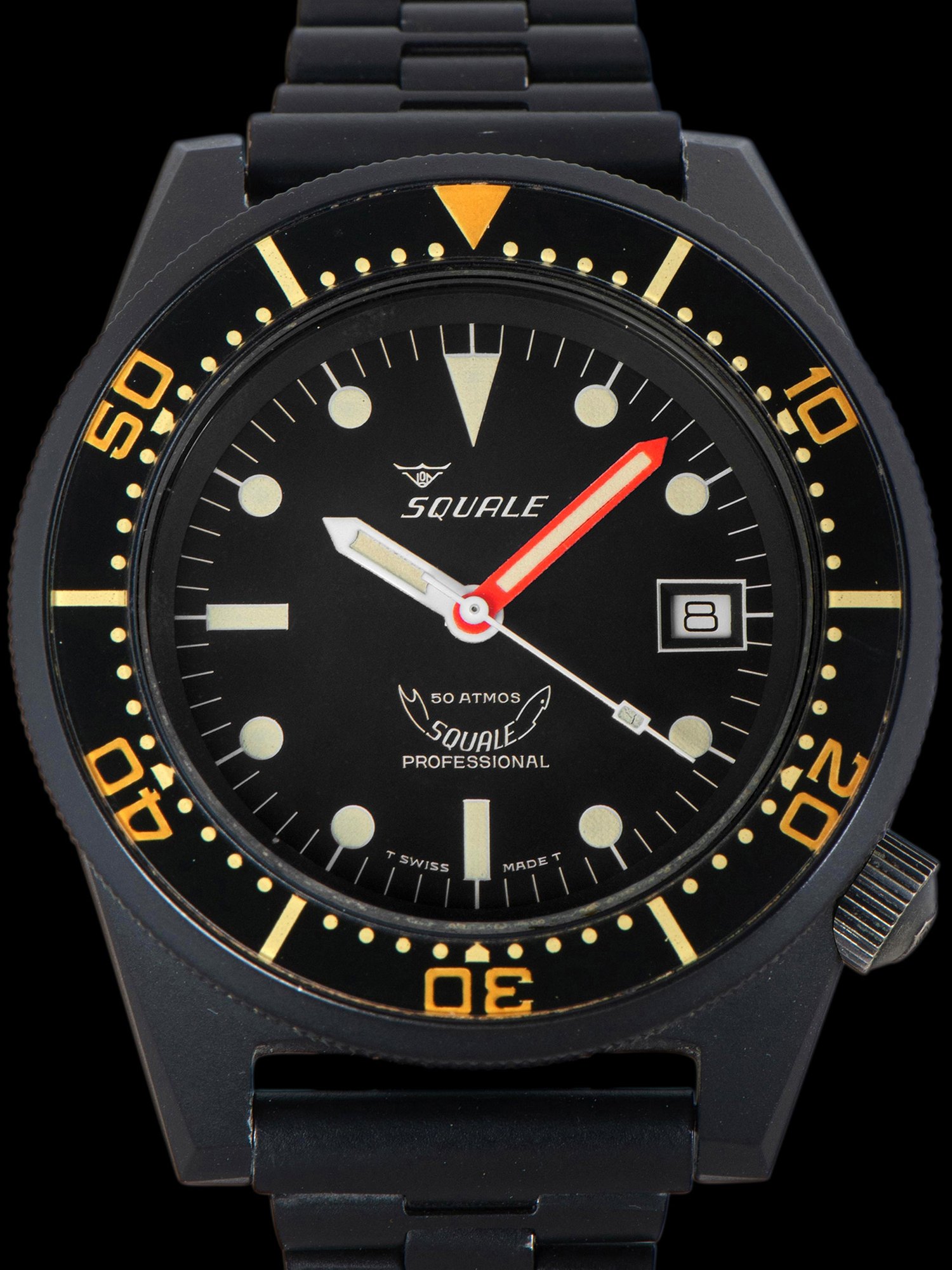 تصویر منبع؛ ساعت مچی غواصی Squale 50 Atmos Diver PVD رفرنس 1521 معروف به Crazy 88