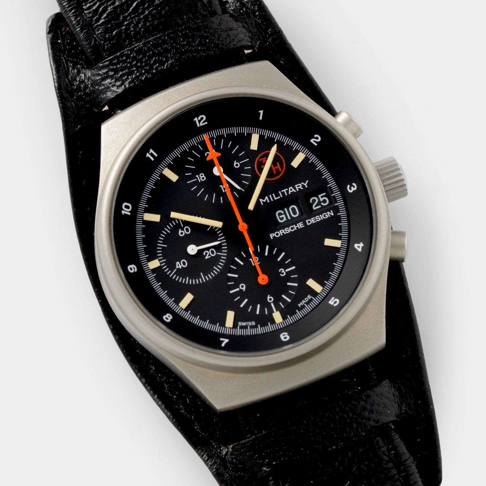 تصویر منبع؛ ساعت مچی کرنوگراف Orfina مدل Porsche Design Chronograph 1 رفرنس 7177