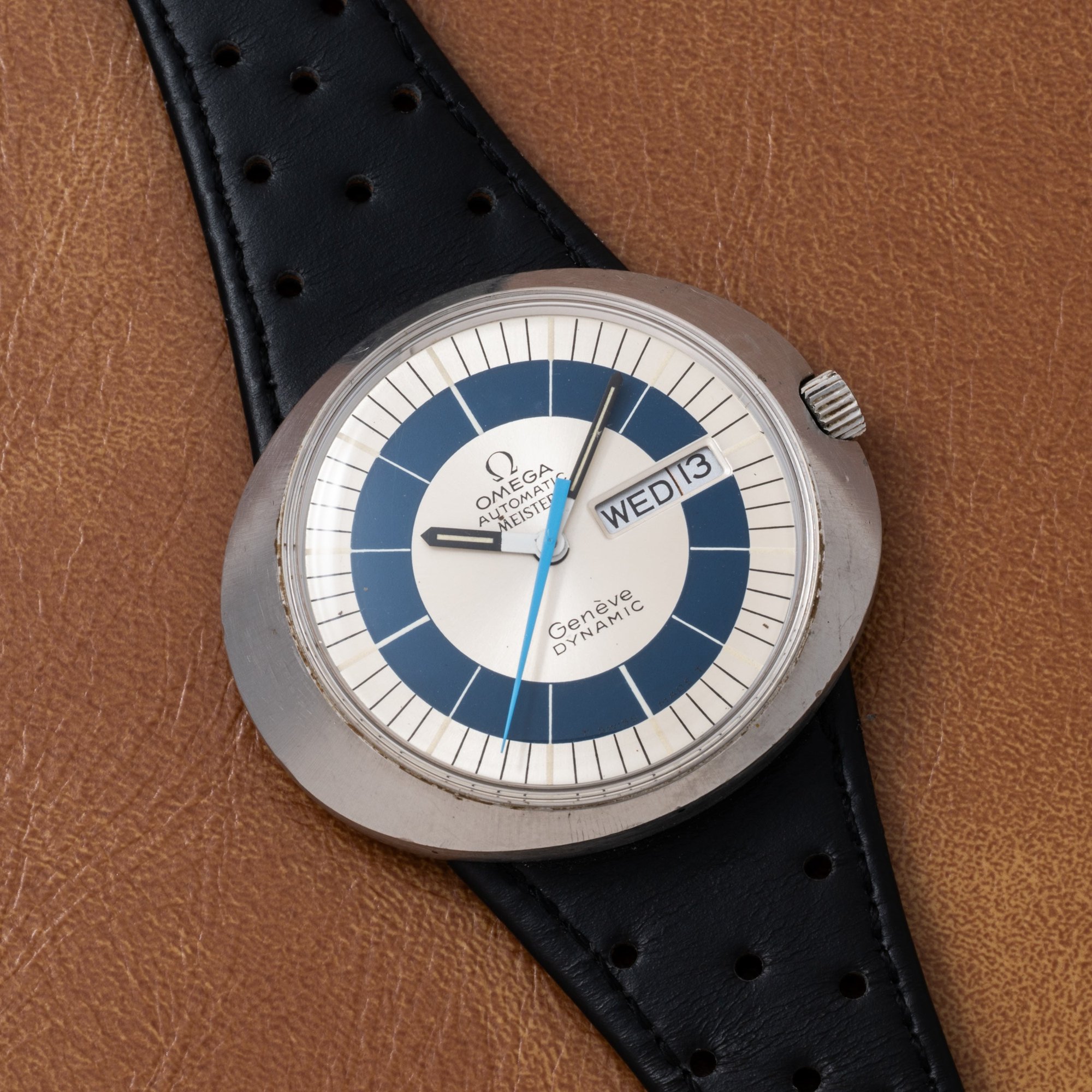 تصویر منبع؛ ساعت مچی امگا Omega Dynamic 'Meister' وینتیج